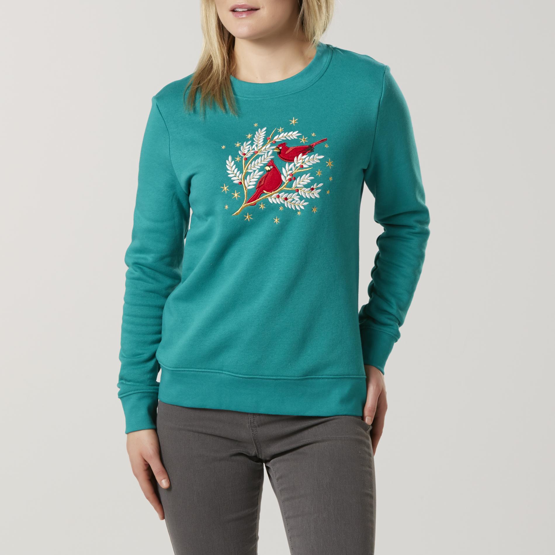 Holiday Editions Women's Christmas Sweatshirt - Cardinals, Size: M;S;XXL;XL, Parasailing Holiday Editions Women's Christmas Sweatshirt - Cardinals, Size: M;S;XXL;XL, Parasailing