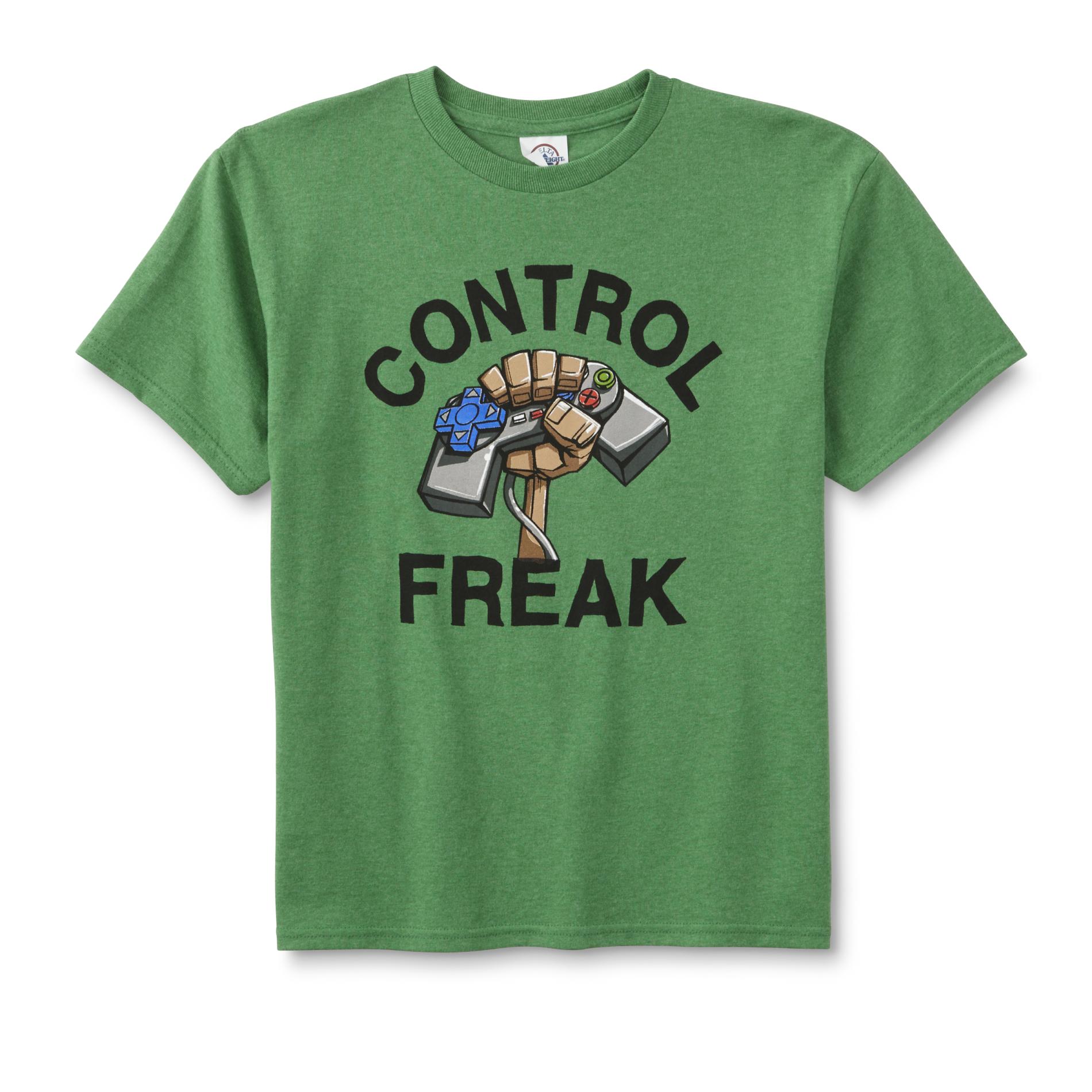 Attitudes Boy's Graphic T-Shirt - Control Freak