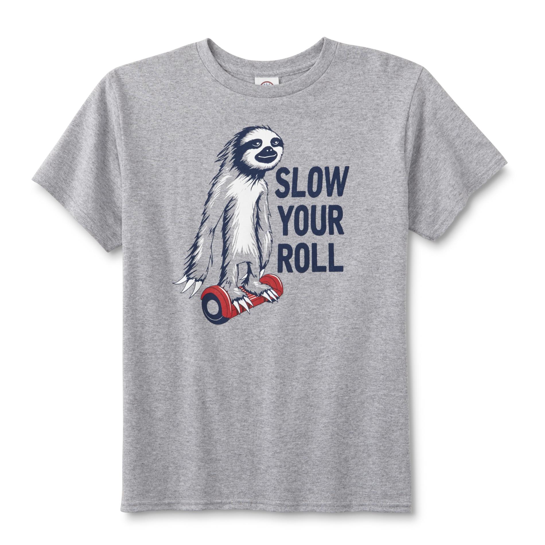 Attitudes Boy's Graphic T-Shirt - Slow Your Roll