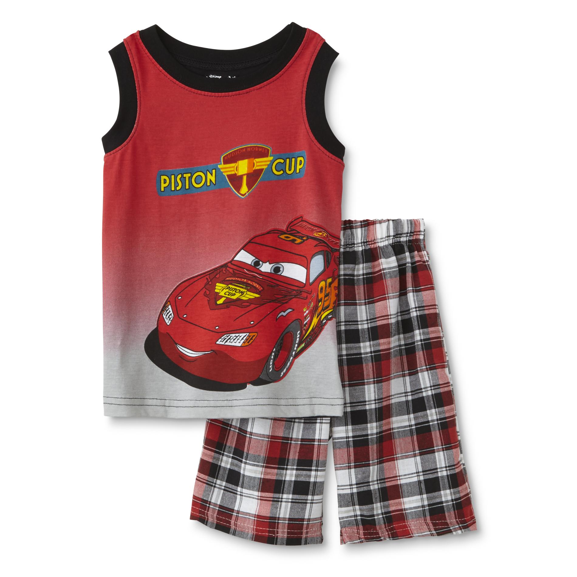 Disney Cars Infant & Toddler Boy's Tank Top & Shorts - Lightning McQueen