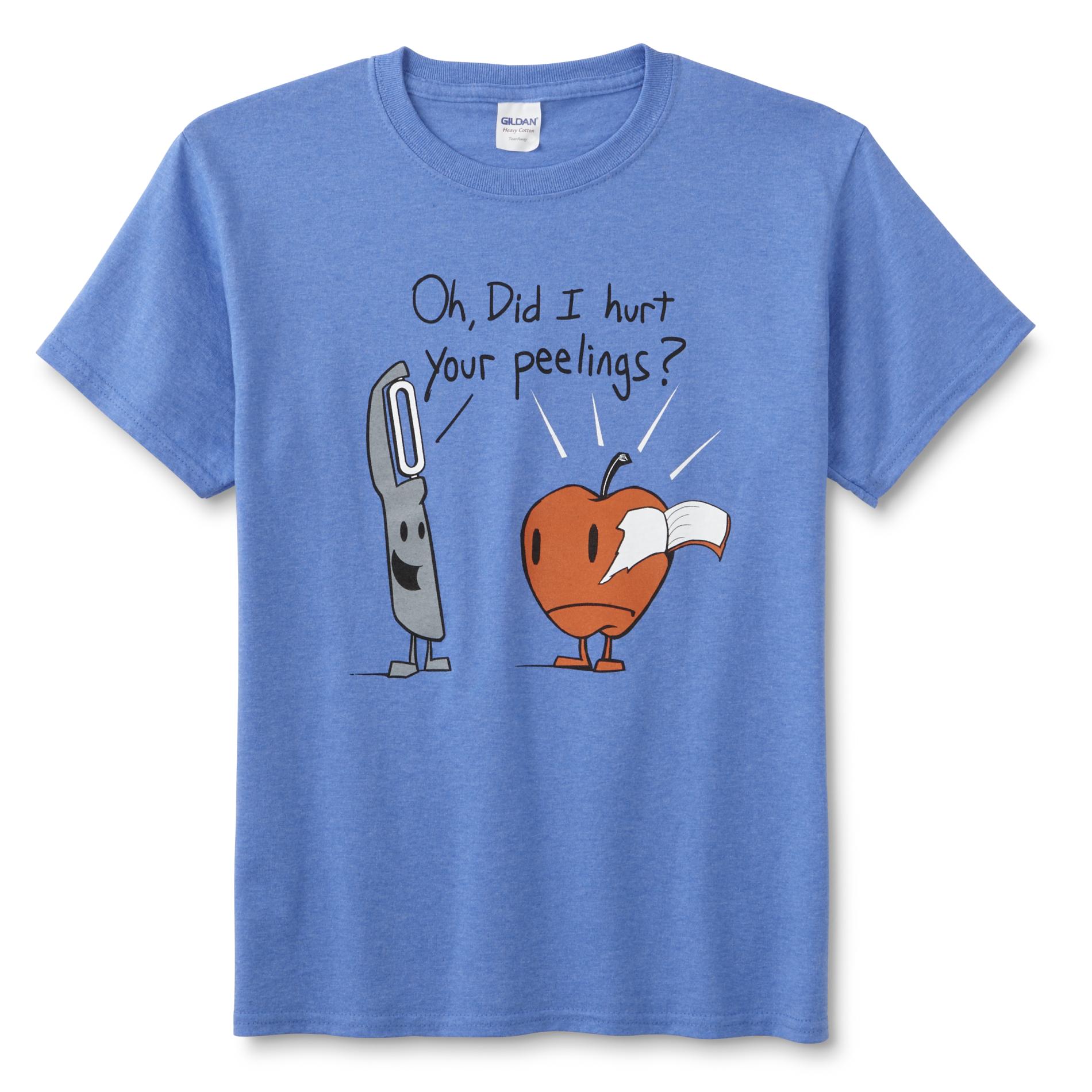 Attitudes Boy's Graphic T-Shirt - Did I Hurt Your Peelings