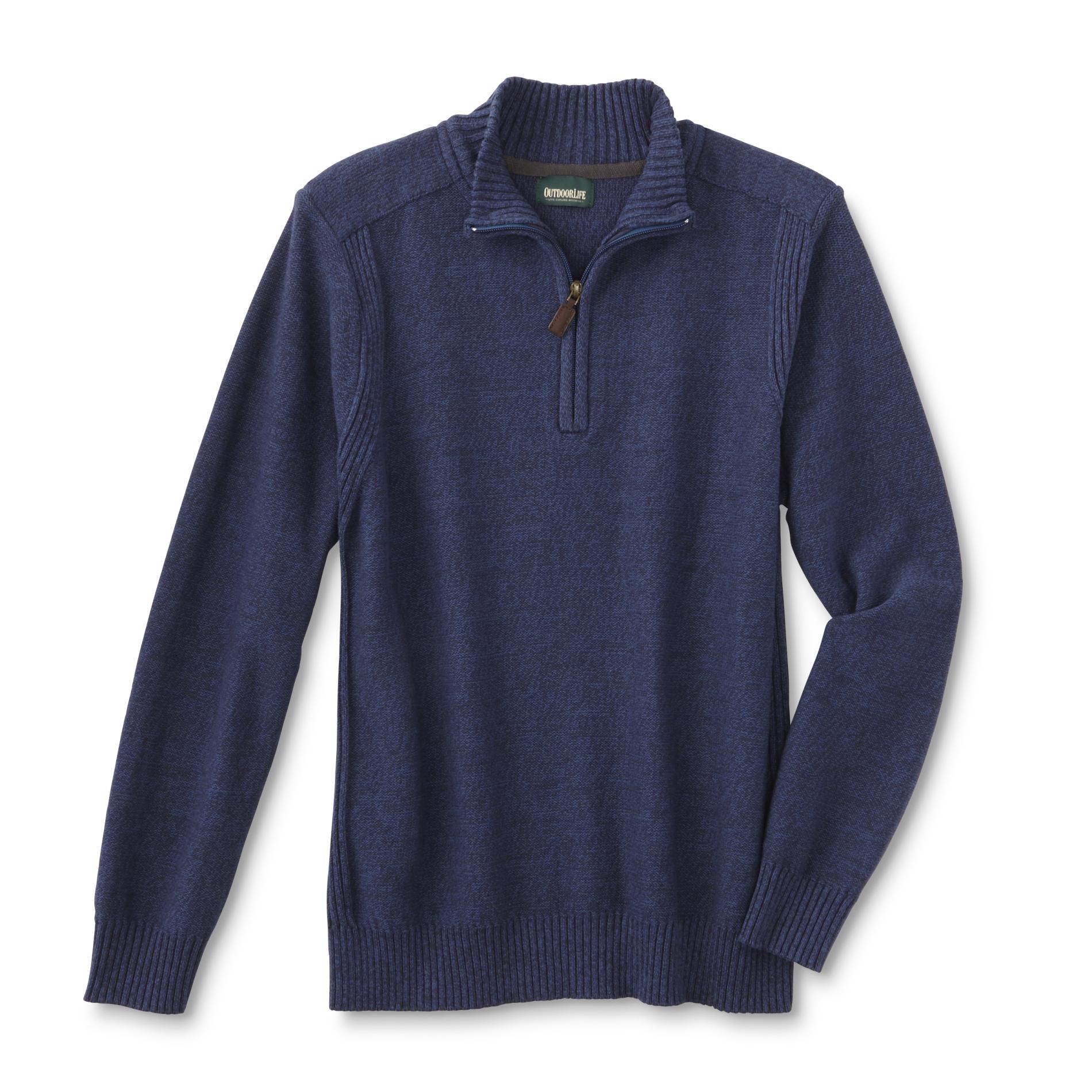 Outdoor Life Men's Quarter-Zip Sweater