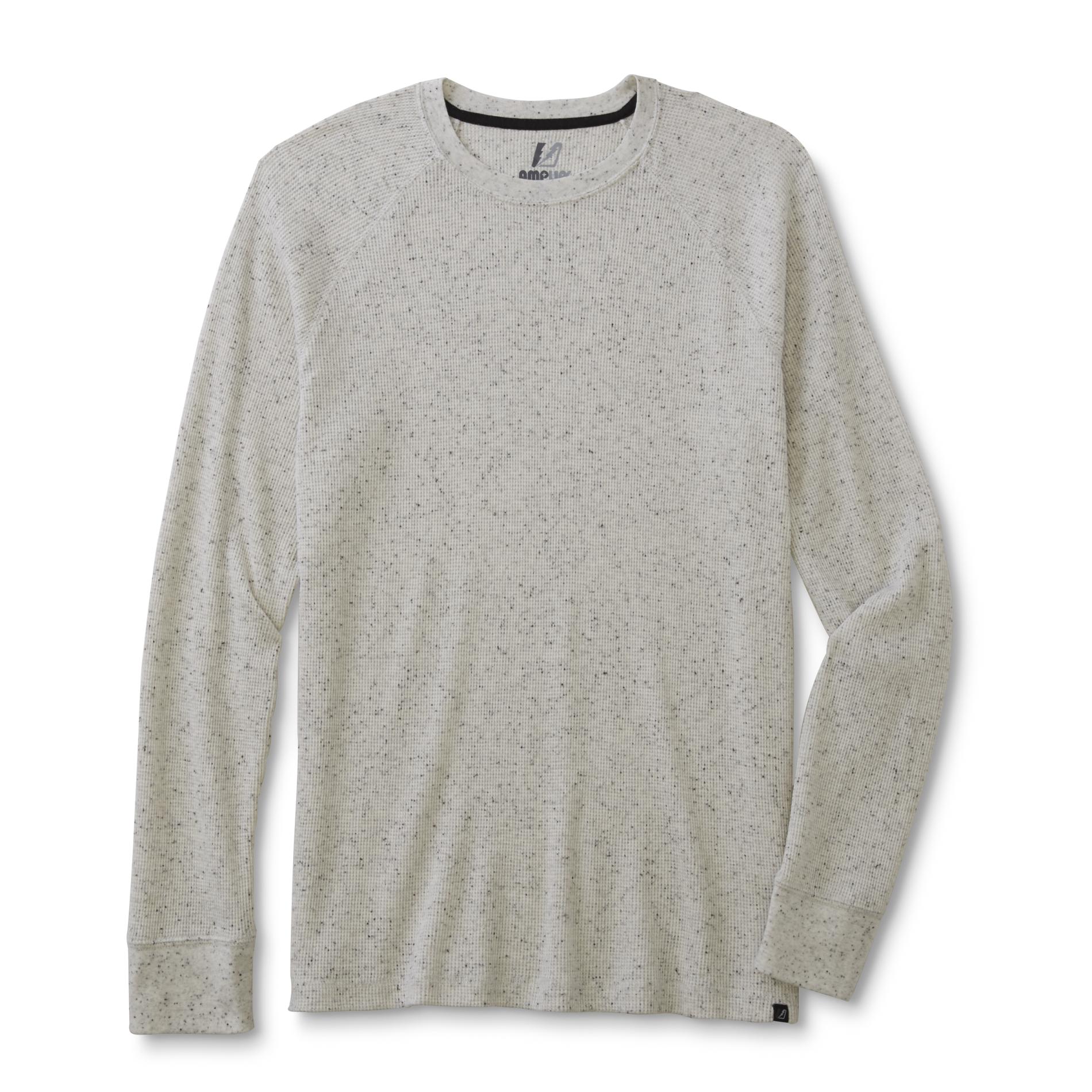 Amplify Young Men's Thermal Shirt - Flecked