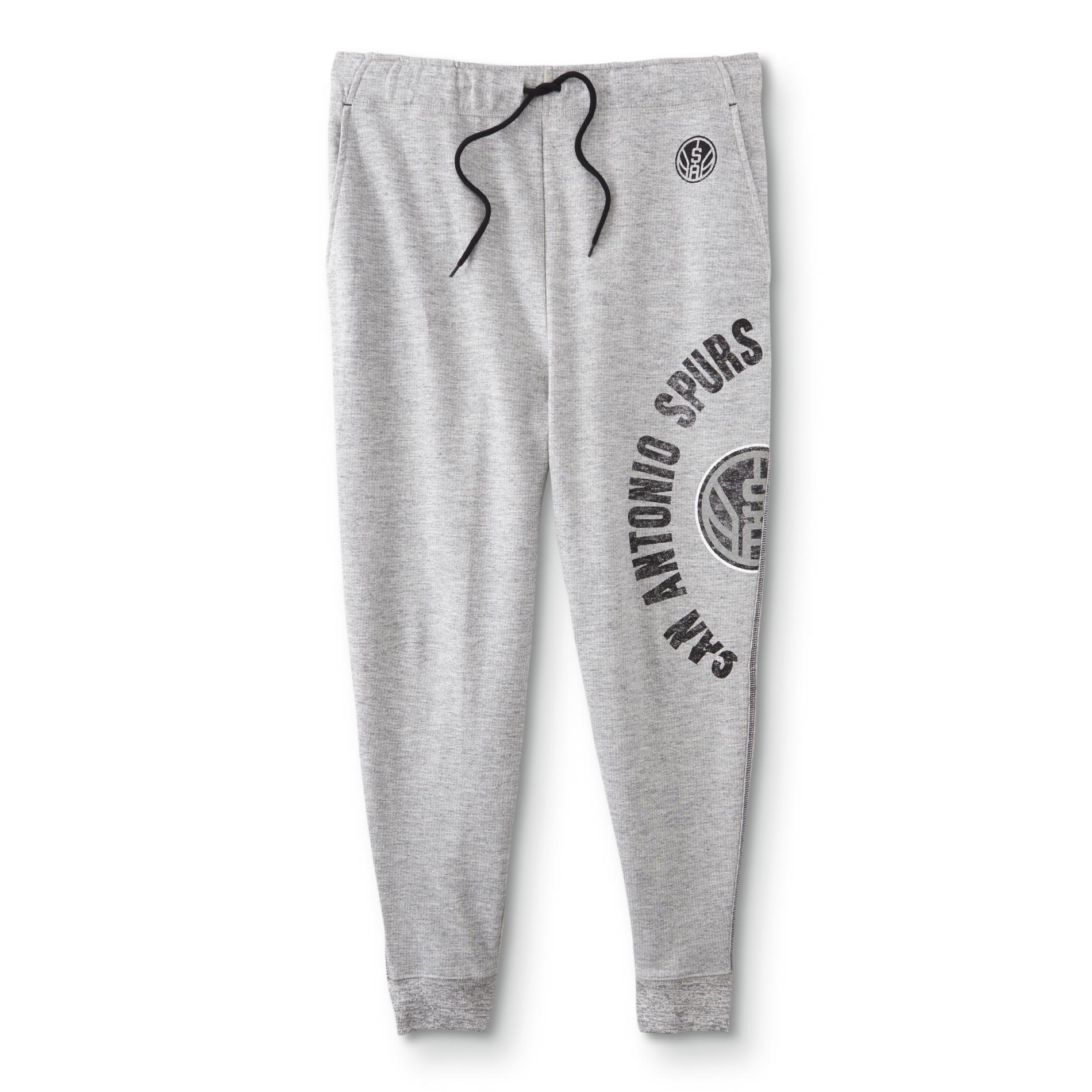 NBA Men's Athletic Joggers-San Antonio Spurs, Size: Large NBA Men's Athletic Joggers-San Antonio Spurs, Size: Large