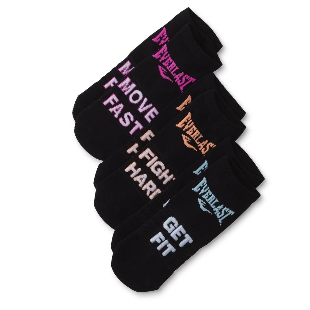 Everlast&reg; Women's 3-Pairs Low Cut Performance Socks