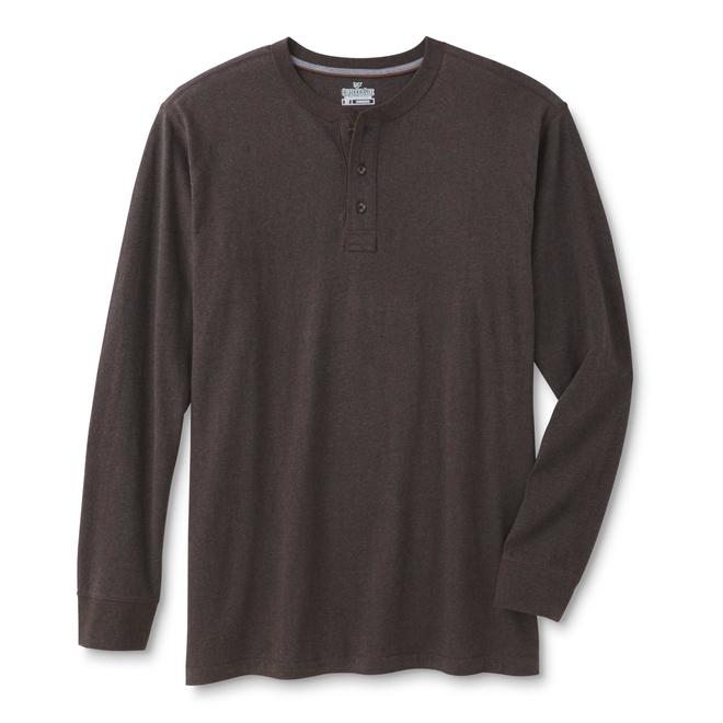 Outdoor Life Men's Big & Tall Wilderness Sueded Henley Shirt