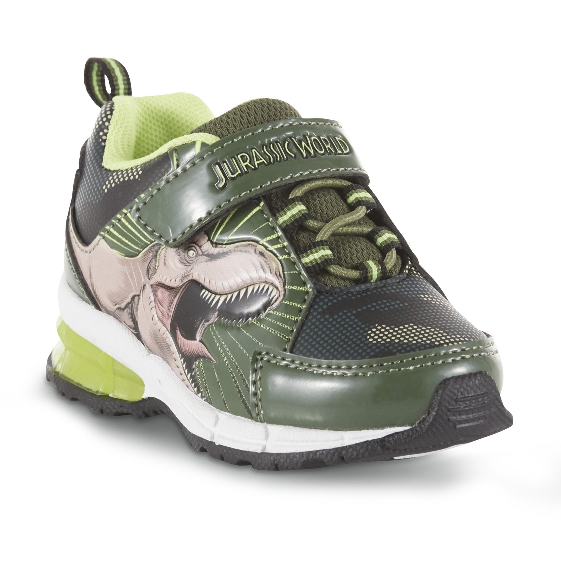 Character Toddler Boys' Jurassic World Light-Up Sneaker - Green/Camouflage, 6 - (Baby/Toddler) Character Toddler Boys' Jurassic World Light-Up Sneaker - Green/Camouflage, 6 - (Baby/Toddler)