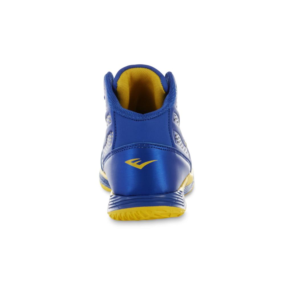 Everlast&reg; Boy's Cayenne Blue/Yellow High-Top Athletic Shoe