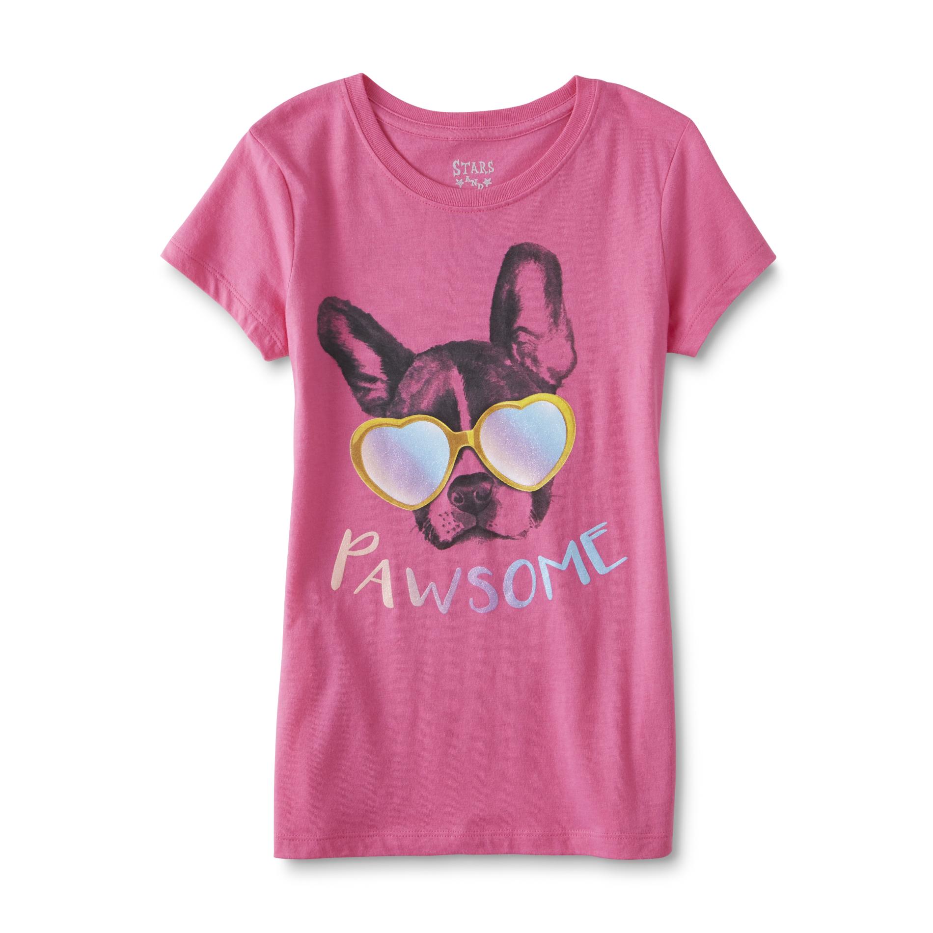 Hybrid Girl's Graphic T-Shirt - Pawesome