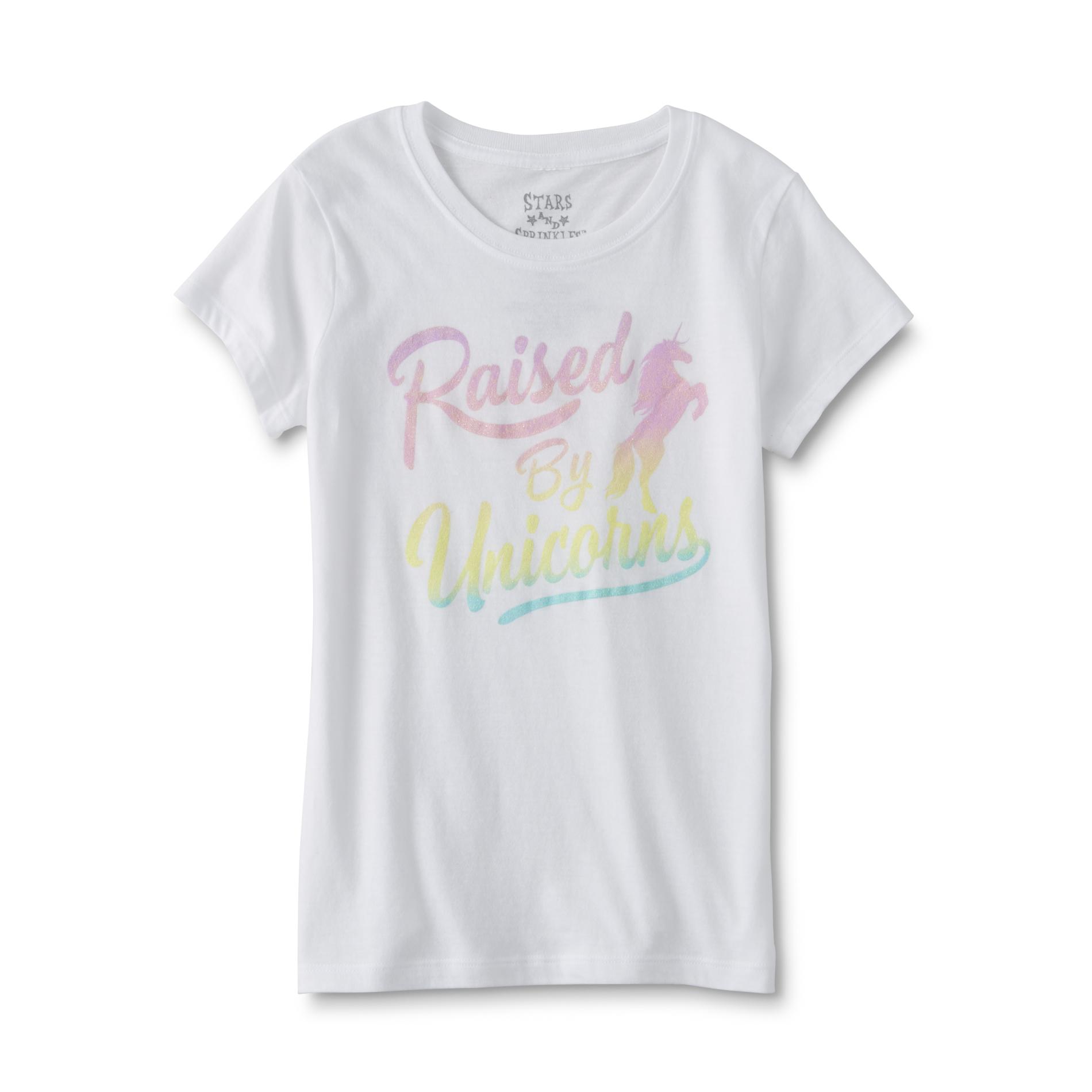 Hybrid Girl's Graphic T-Shirt - Raised by Unicorns