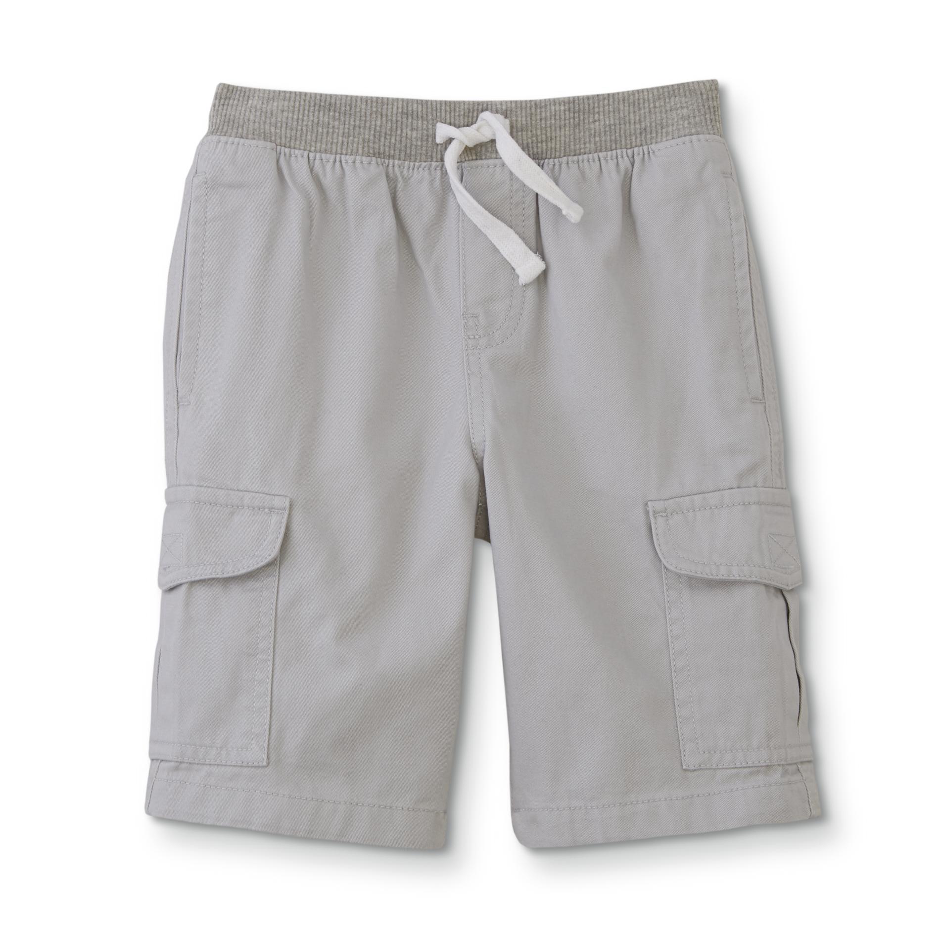 baby boy black cargo shorts