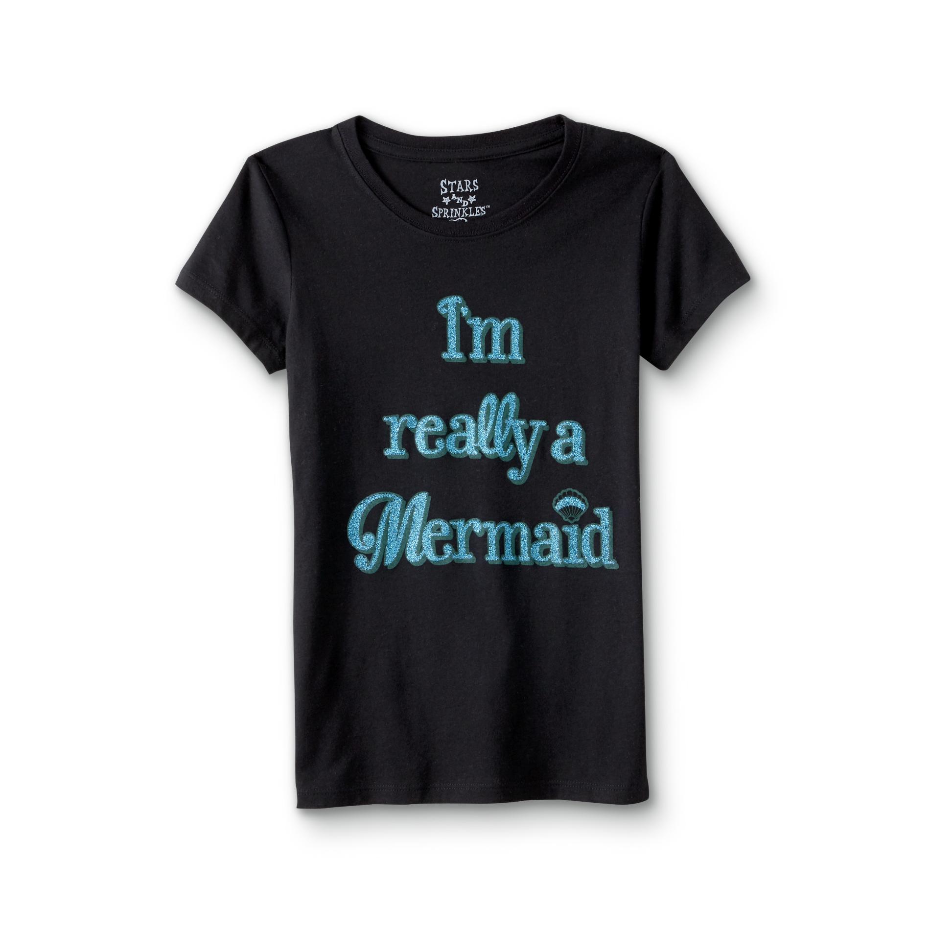Hybrid Girl's Graphic T-Shirt - I'm Really a Mermaid