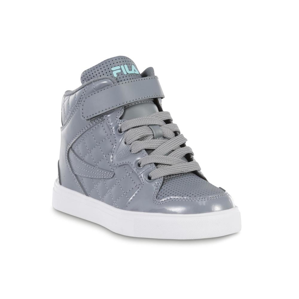 Fila Girl's Sofico 2 Gray High-Top Sneaker