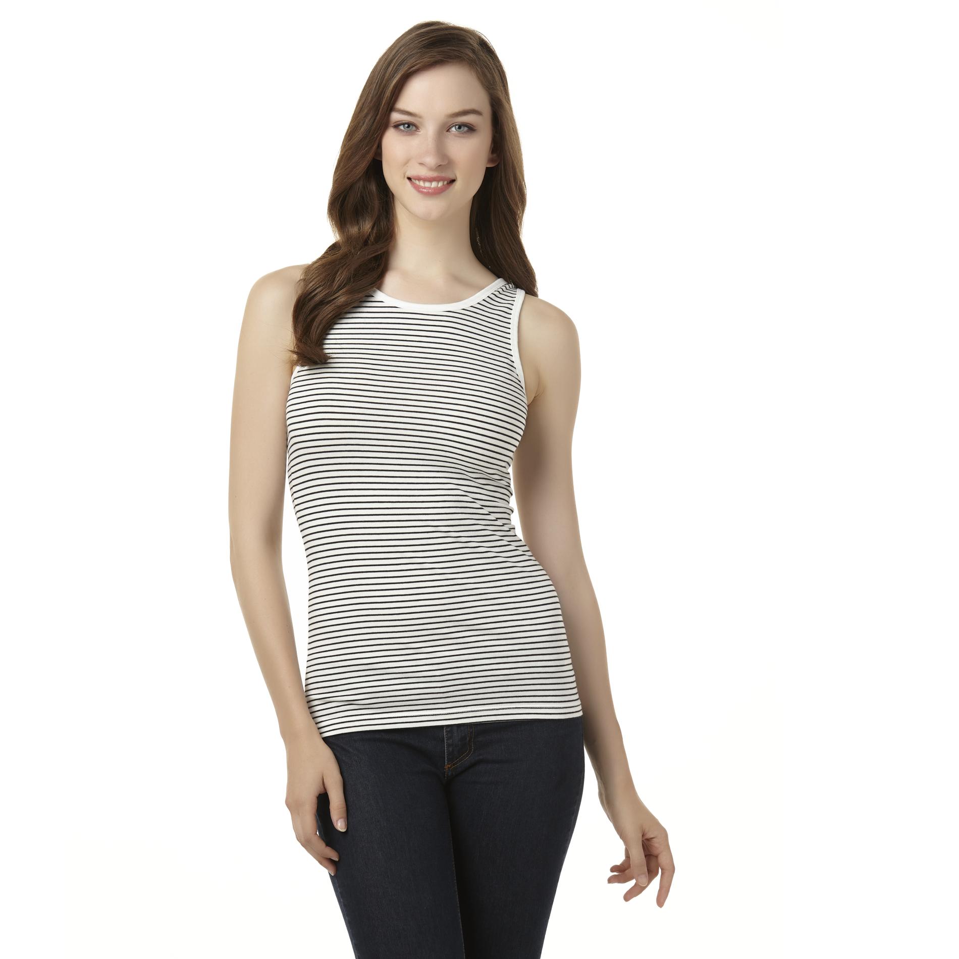 Simply Styled Women's Maggie Tank Top - Striped