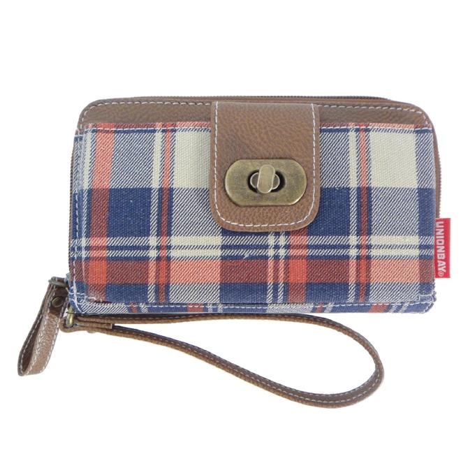Unionbay Women's Wristlet Wallet Plaid