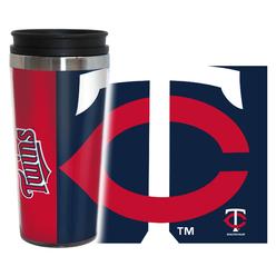 MLB RC Minnesota Twins Travel Mug 14oz Full Wrap Style Hype Design Special Order