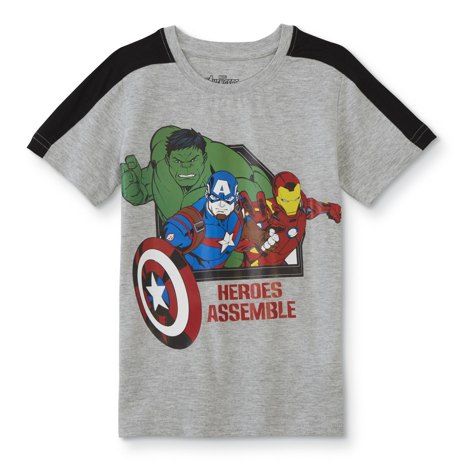 Avengers Boys' Graphic T-Shirt - Heroes Assemble