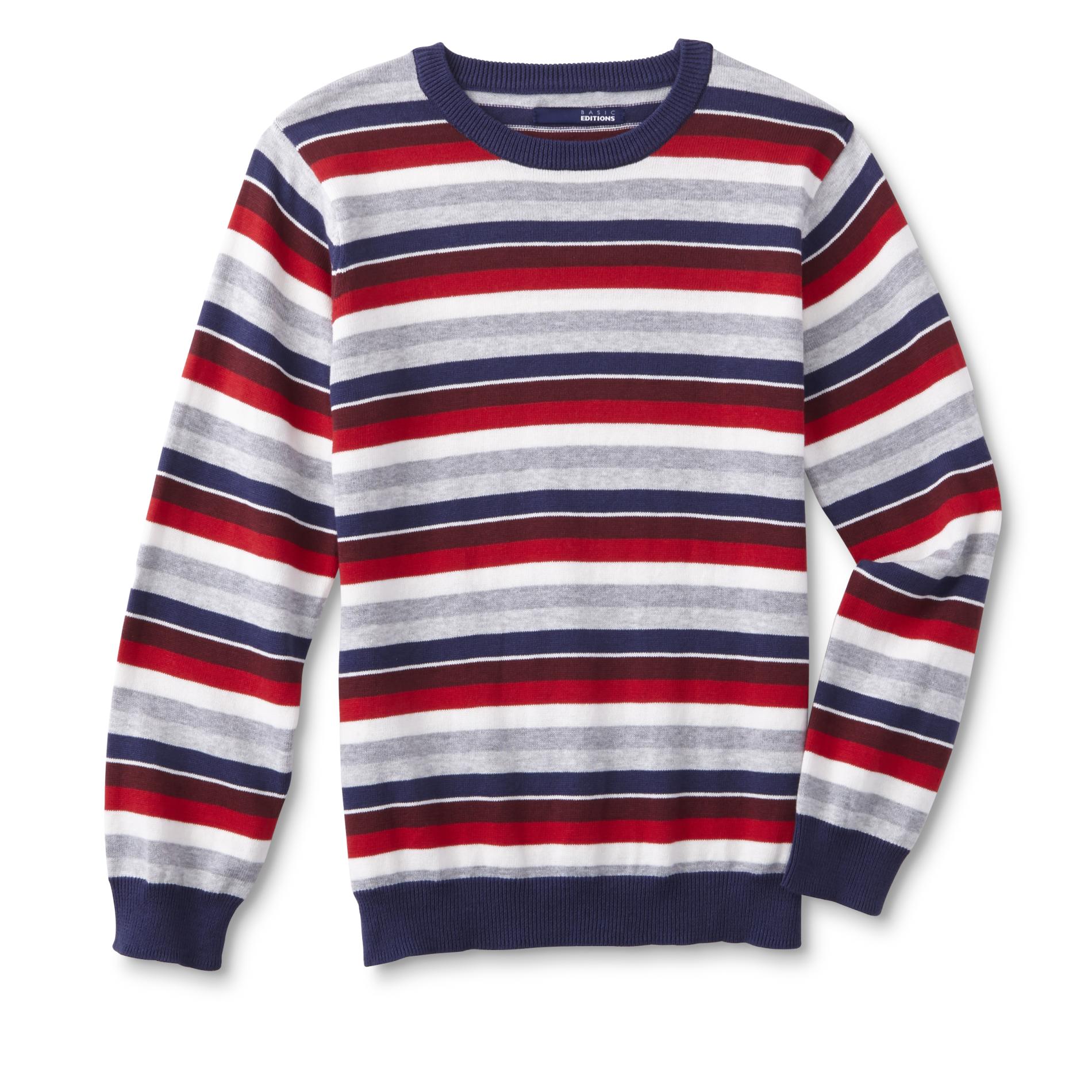 Basic Editions Boy's Sweater - Striped
