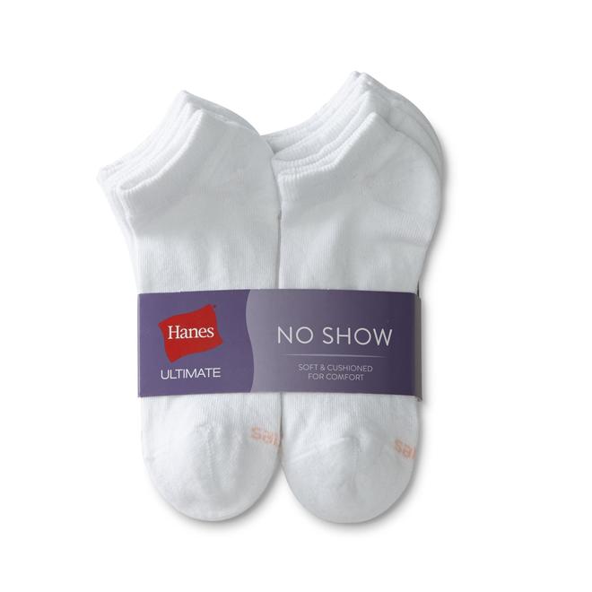 Hanes Women's 6Pairs Ultimate NoShow Socks