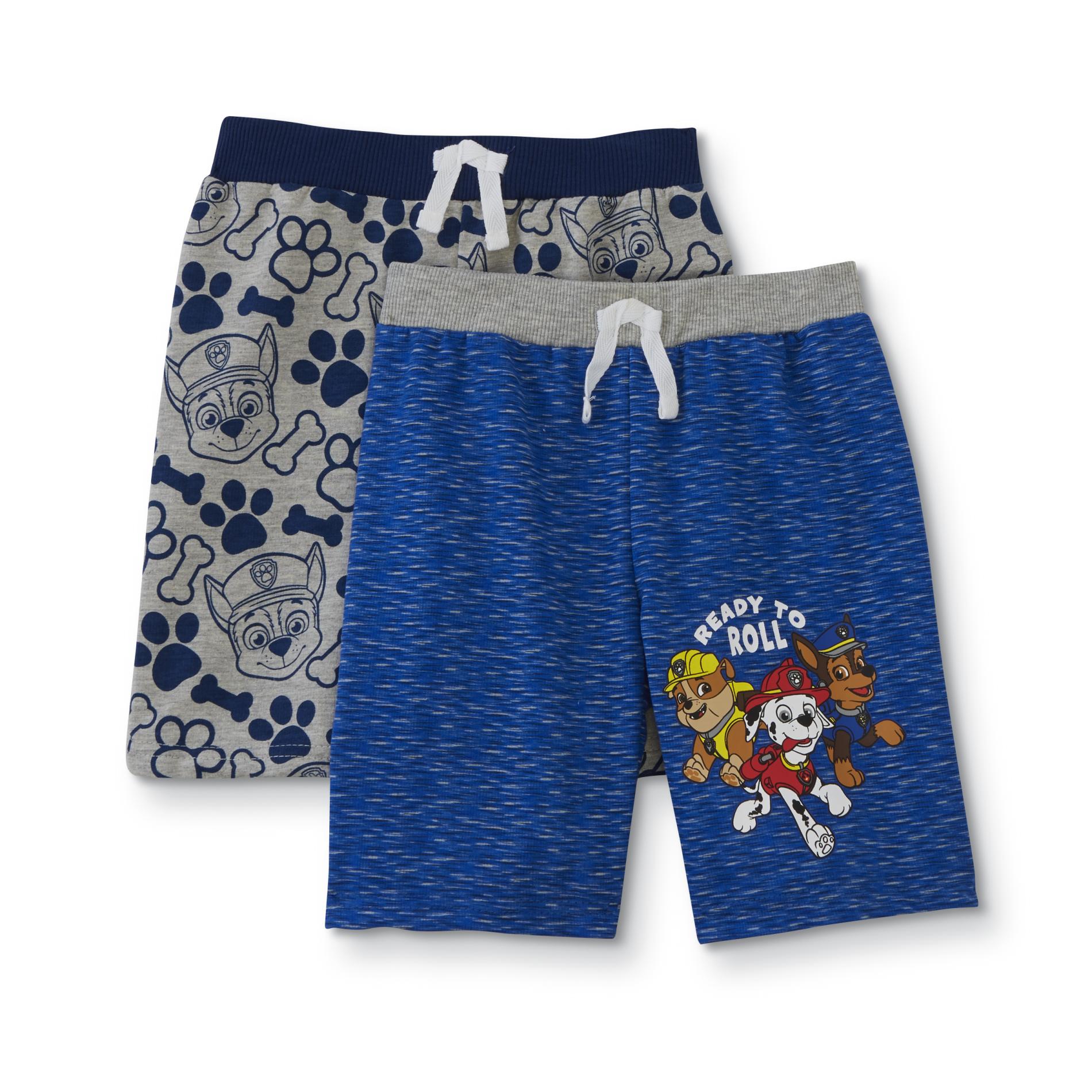 PAW Patrol Toddler Boys' 2-Pack Jogger Shorts - Ready to Roll