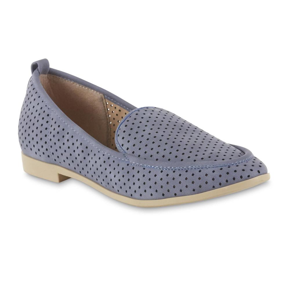 Simply Styled Women's Perry Textured Loafer - Blue