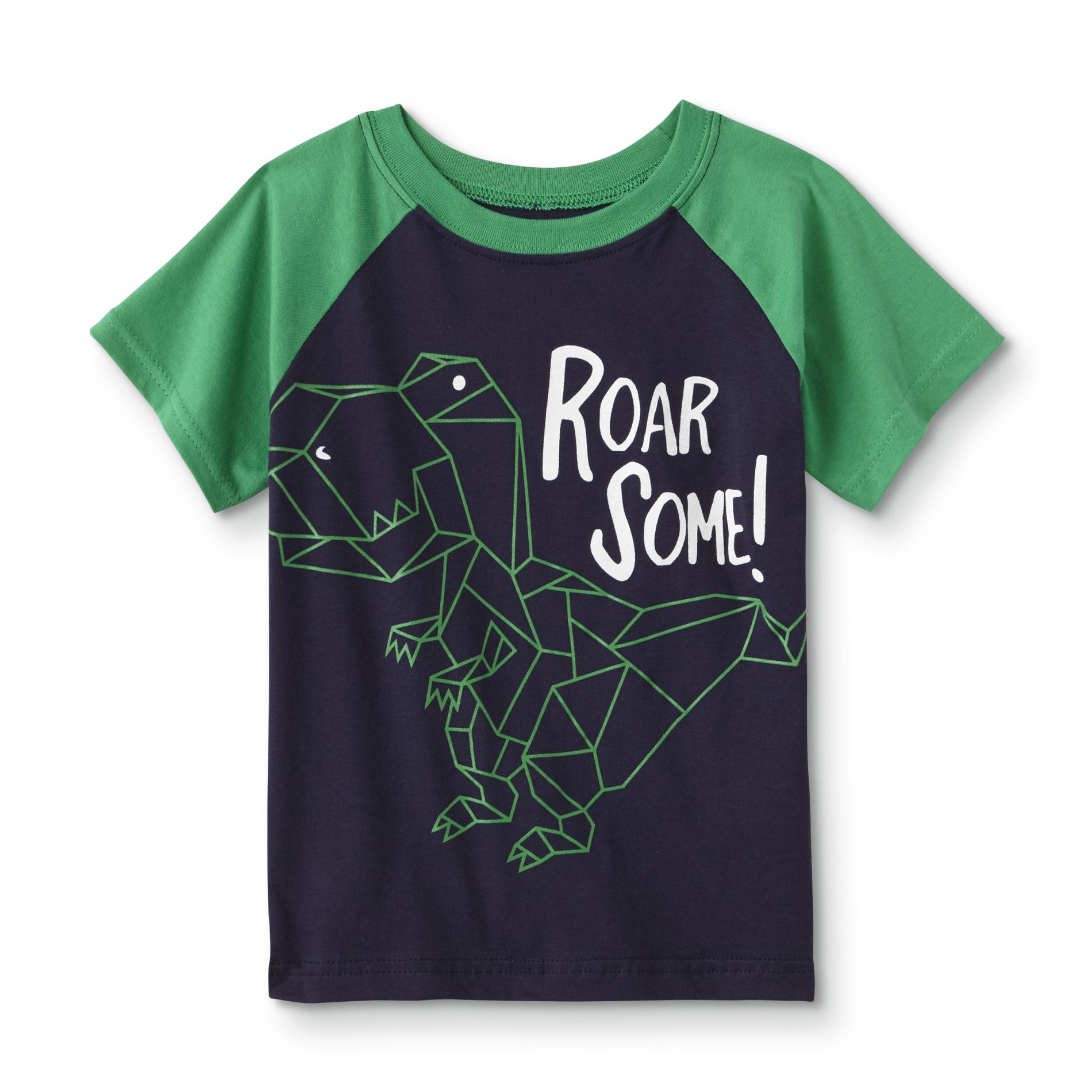 Little Rebels Toddler Boys' Graphic T-Shirt - Dinosaur, Size: 4T, Blue Little Rebels Toddler Boys' Graphic T-Shirt - Dinosaur, Size: 4T, Blue