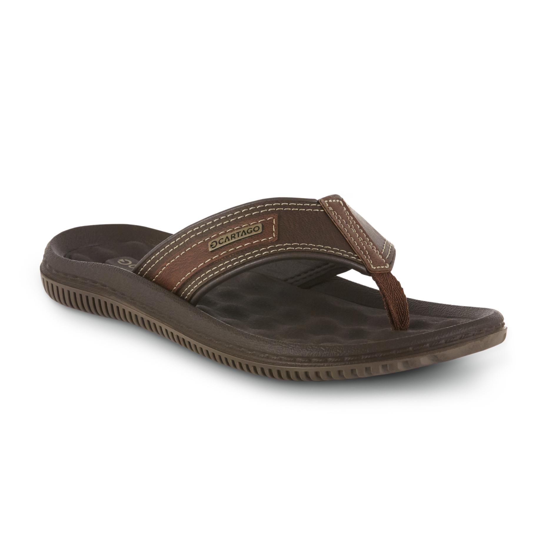 Cartago Men s Grendene Flip Flop Brown Cartago Men s Grendene Flip Flop Brown
