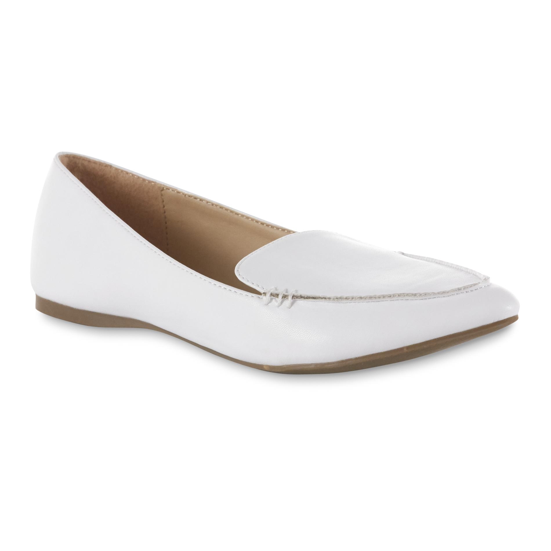 Attention Women's Pippa Loafer - White, 10 Attention Women's Pippa Loafer - White, 10