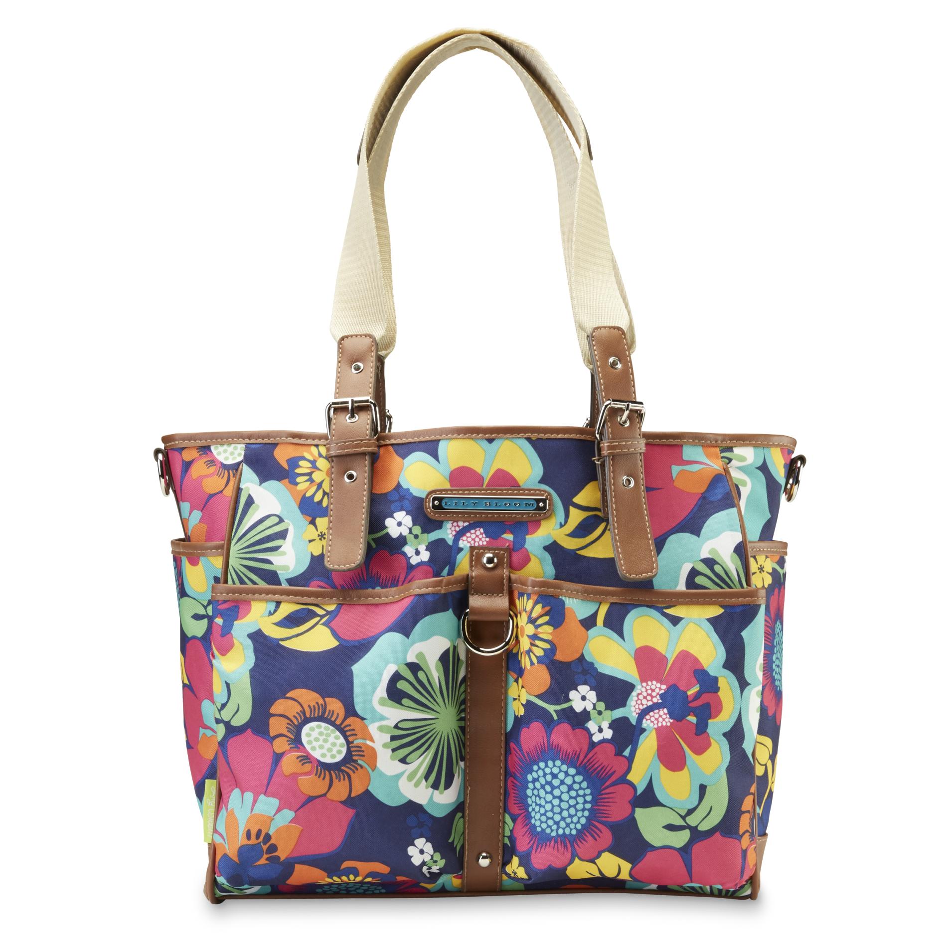 Lily Bloom Women's Laptop Tote Bag - Floral