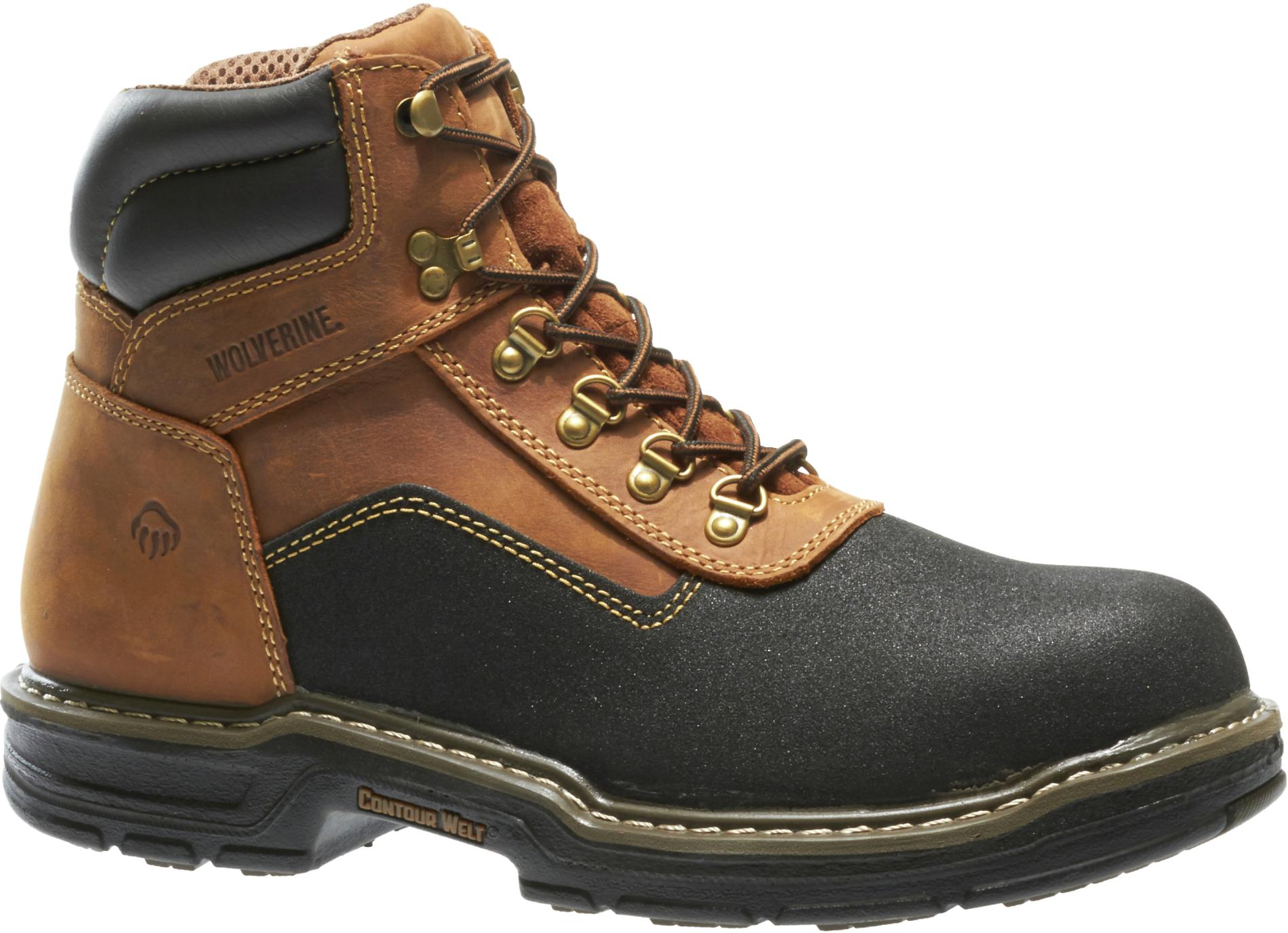 Wolverine Men's Corsair Waterproof Composite Toe Work Boot - Brown