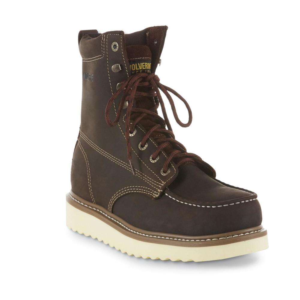 Wolverine Men's Loader Wide Steel Toe Work Boot Brown
