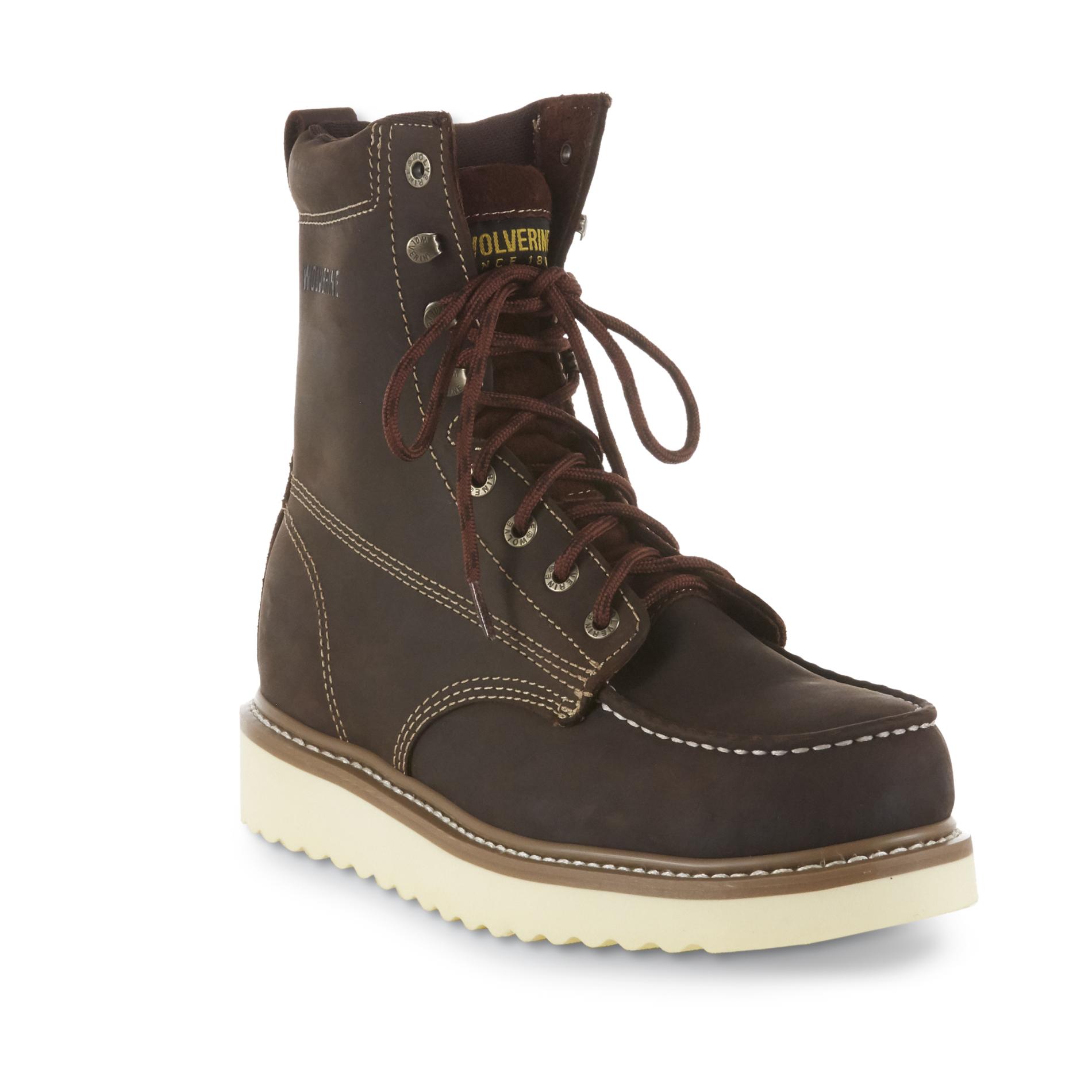 sears wolverine steel toe boots