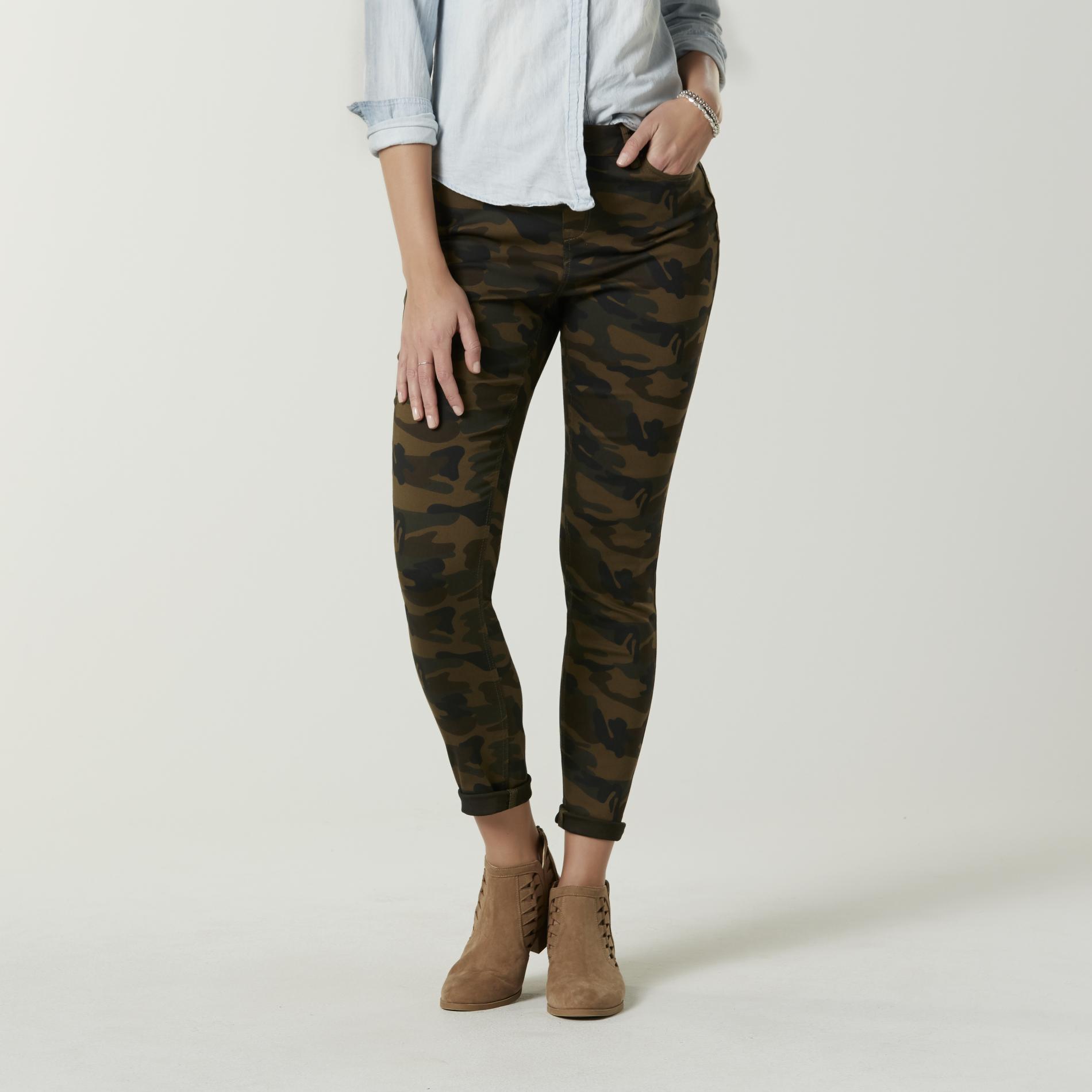 Joe Boxer Juniors' Push-Up Skinny Jeans - Camouflage, Size: 1 Joe Boxer Juniors' Push-Up Skinny Jeans - Camouflage, Size: 1