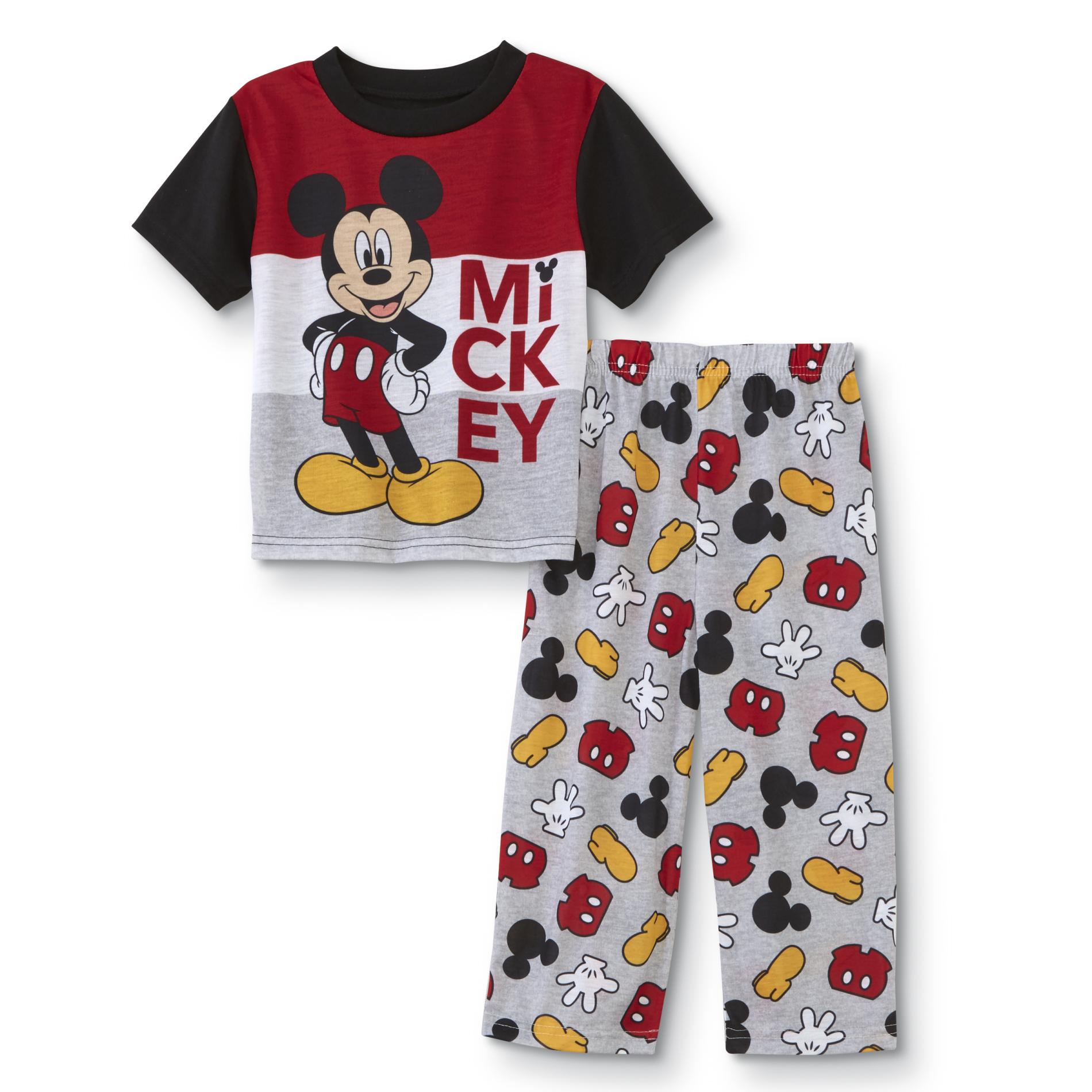 Mickey Mouse Toddler Boys' Pajama Shirt & Pants