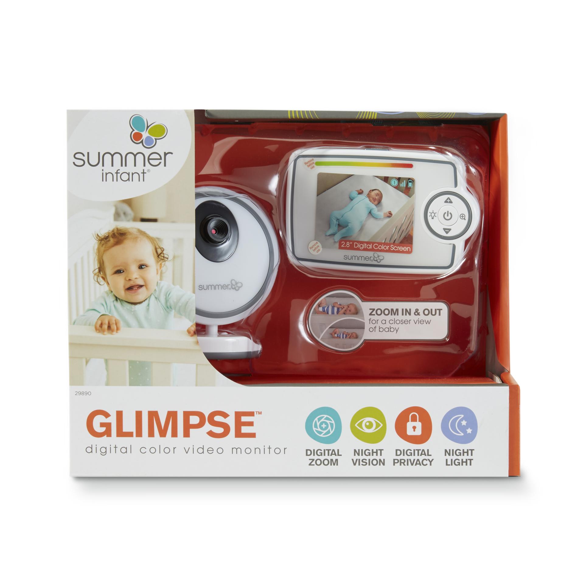 Summer Infant Glimpse Digital Color Video Baby Monitor