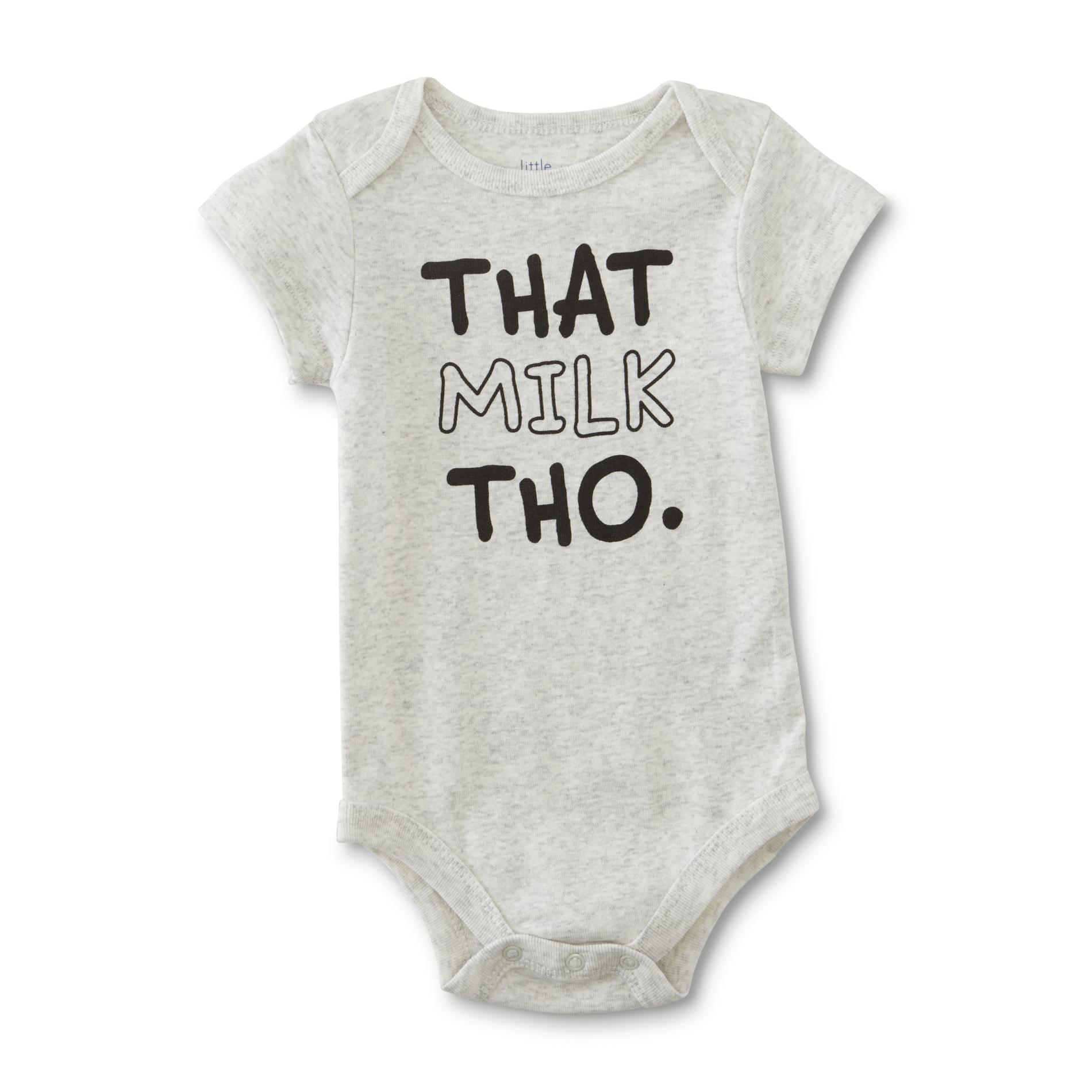 Little Wonders Infants' Graphic Bodysuit - Milk