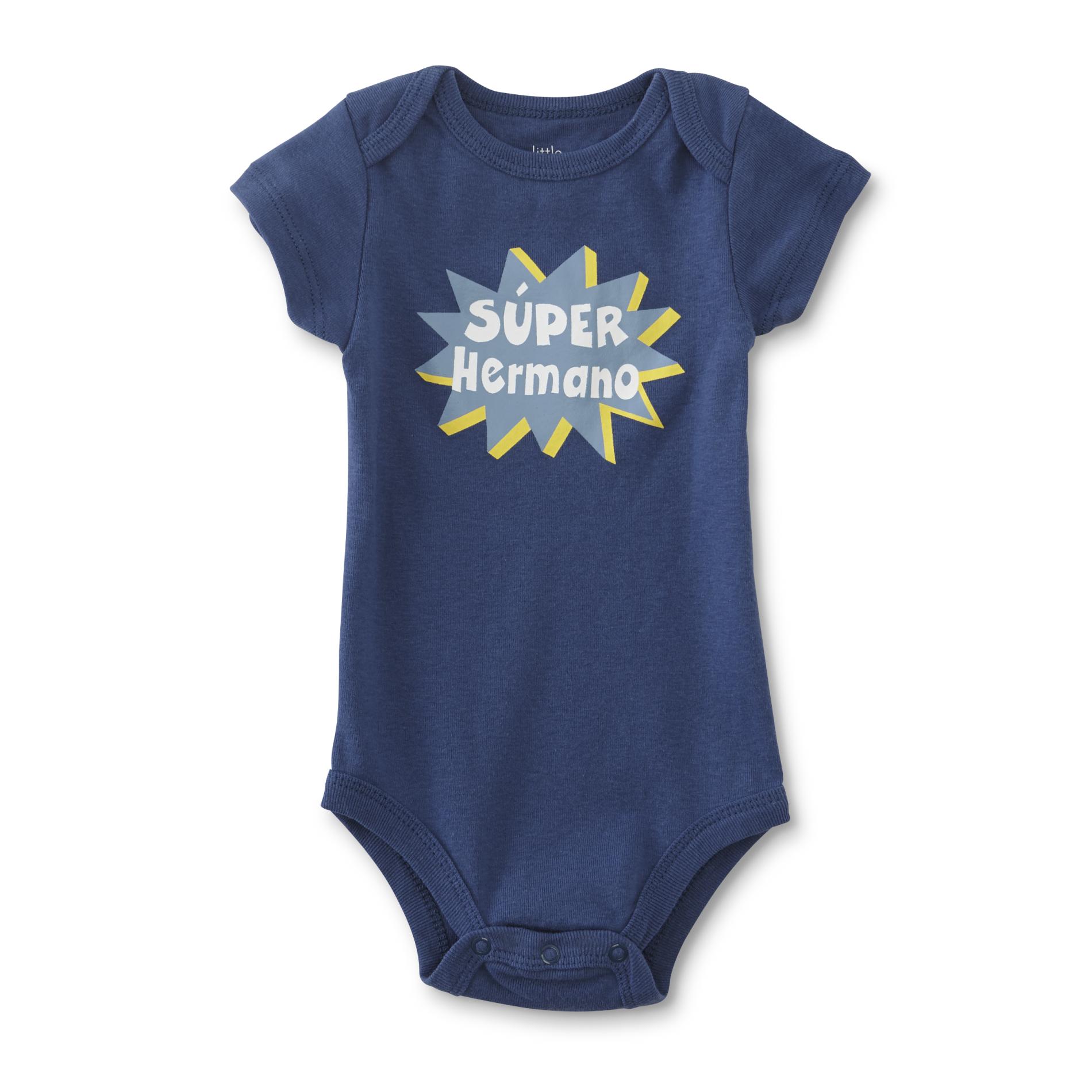 Little Wonders Infant Boys' Graphic Bodysuit - Super Hermano