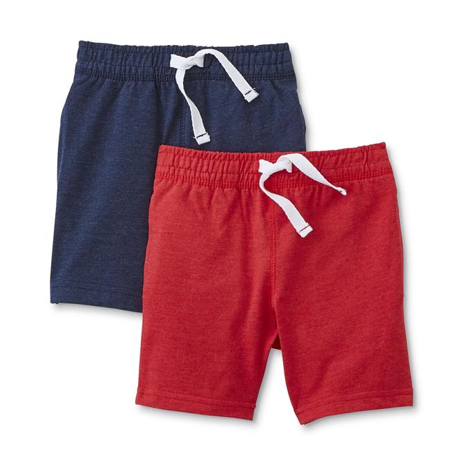Toughskins Infant & Toddler Boys' 2-Pack Knit Shorts