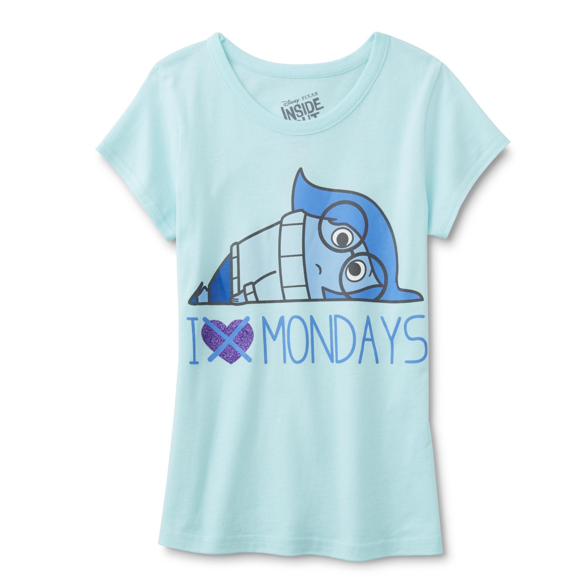 Disney Inside Out Girl's Graphic T-Shirt - Sadness