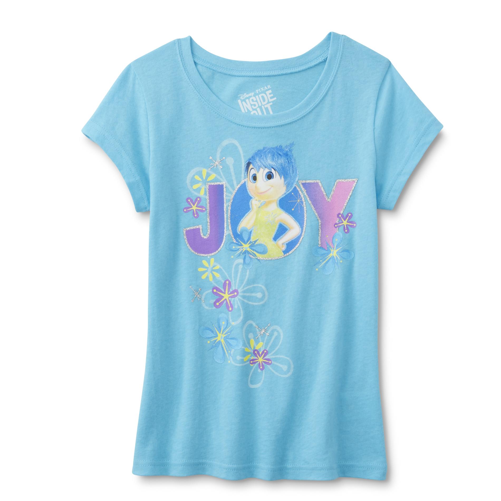 Disney Inside Out Girl's Graphic T-Shirt - Joy