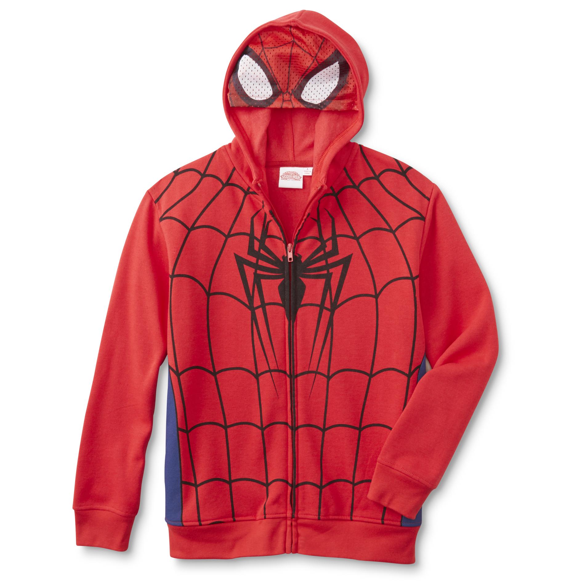 Marvel Spider-Man Boy's Costume Hoodie Jacket