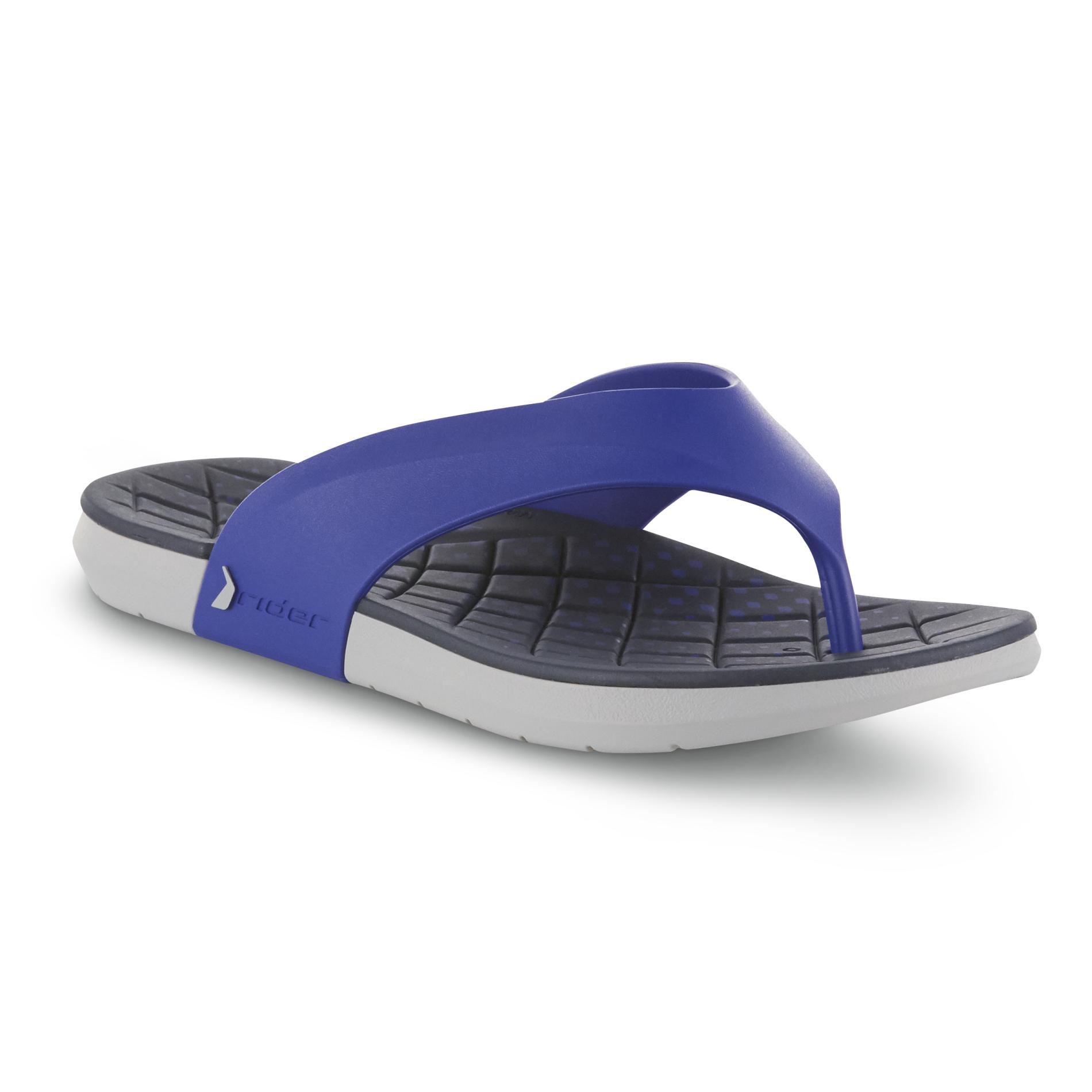 Rider Men's Infinity Flip-Flop Sandal - Blue/Gray