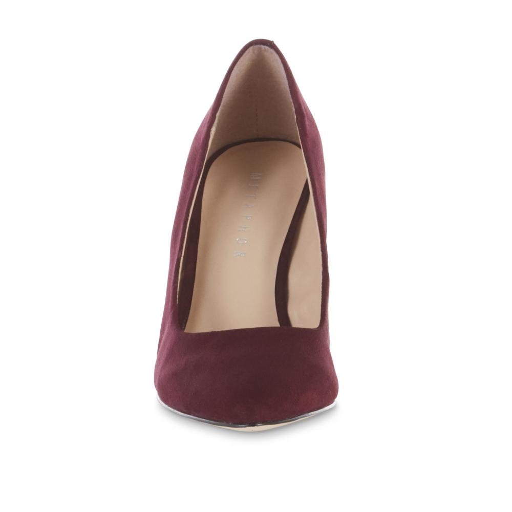 Metaphor Women's Courtly Burgundy High-Heel Shoe