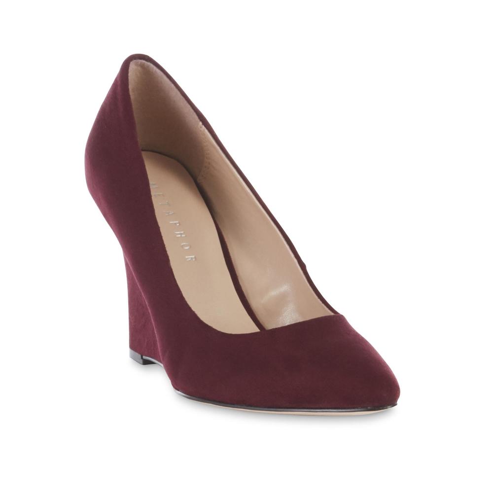 Metaphor Women's Courtly Burgundy High-Heel Shoe