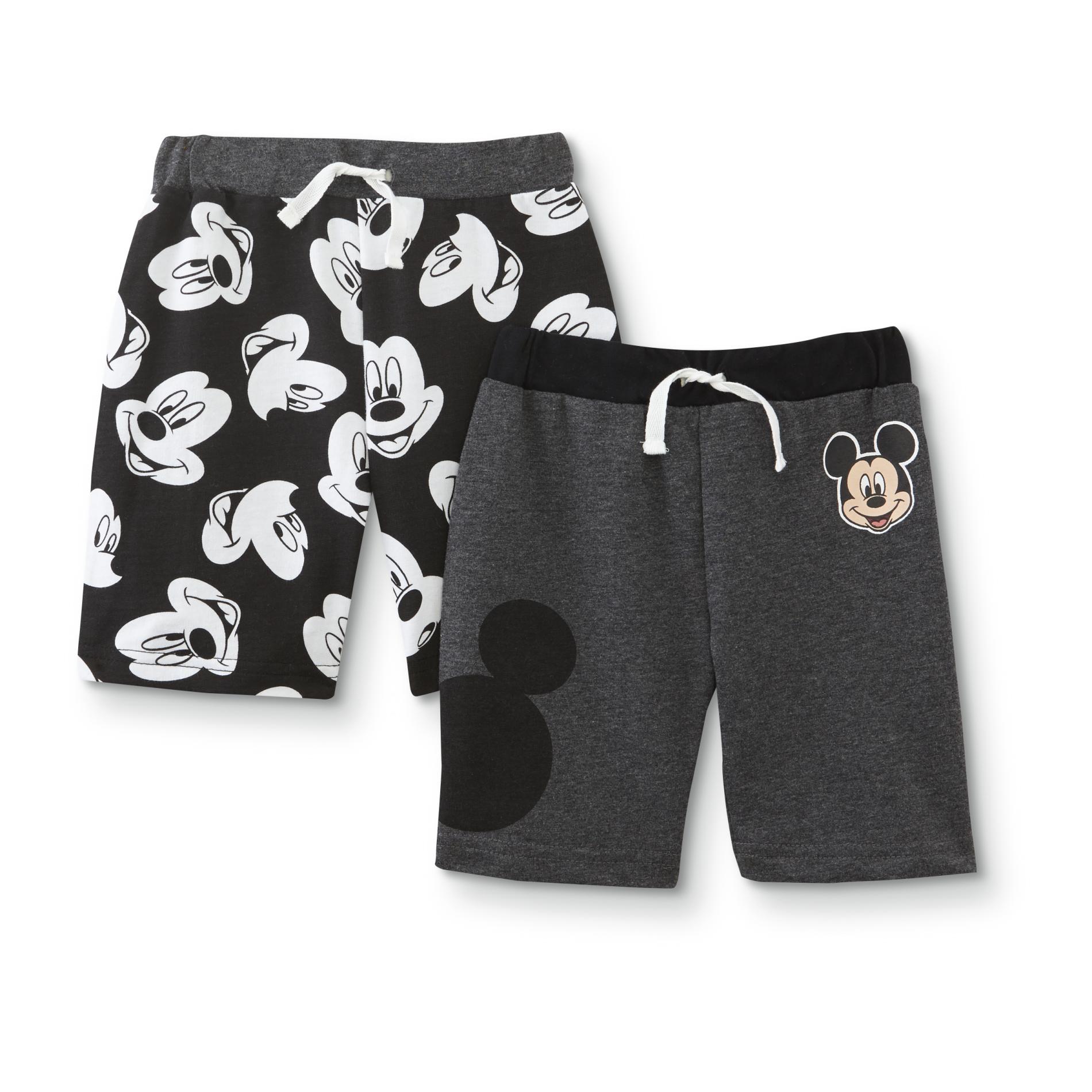 Disney Mickey Mouse Toddler Boys' 2-Pack Jogger Shorts, Size: 3T, Multi-color Disney Mickey Mouse Toddler Boys' 2-Pack Jogger Shorts, Size: 3T, Multi-color