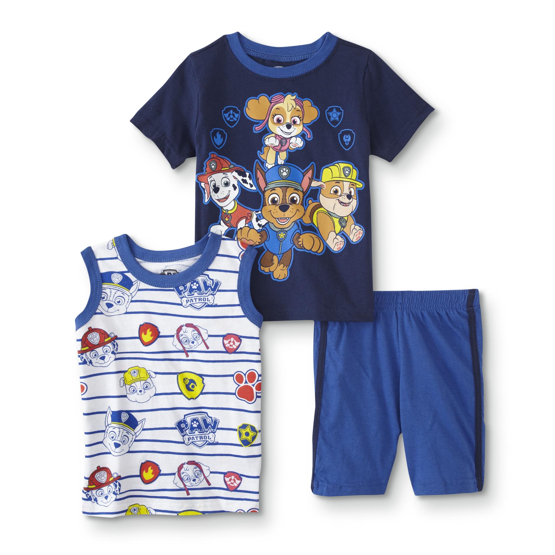PAW Patrol Toddler Boys' TShirt, Muscle Shirt & Shorts Shop Your Way