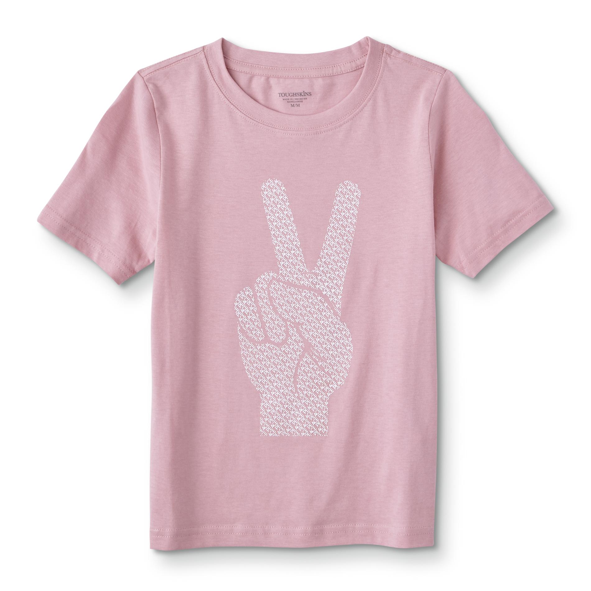 Toughskins Boys' Graphic T-Shirt - Peace