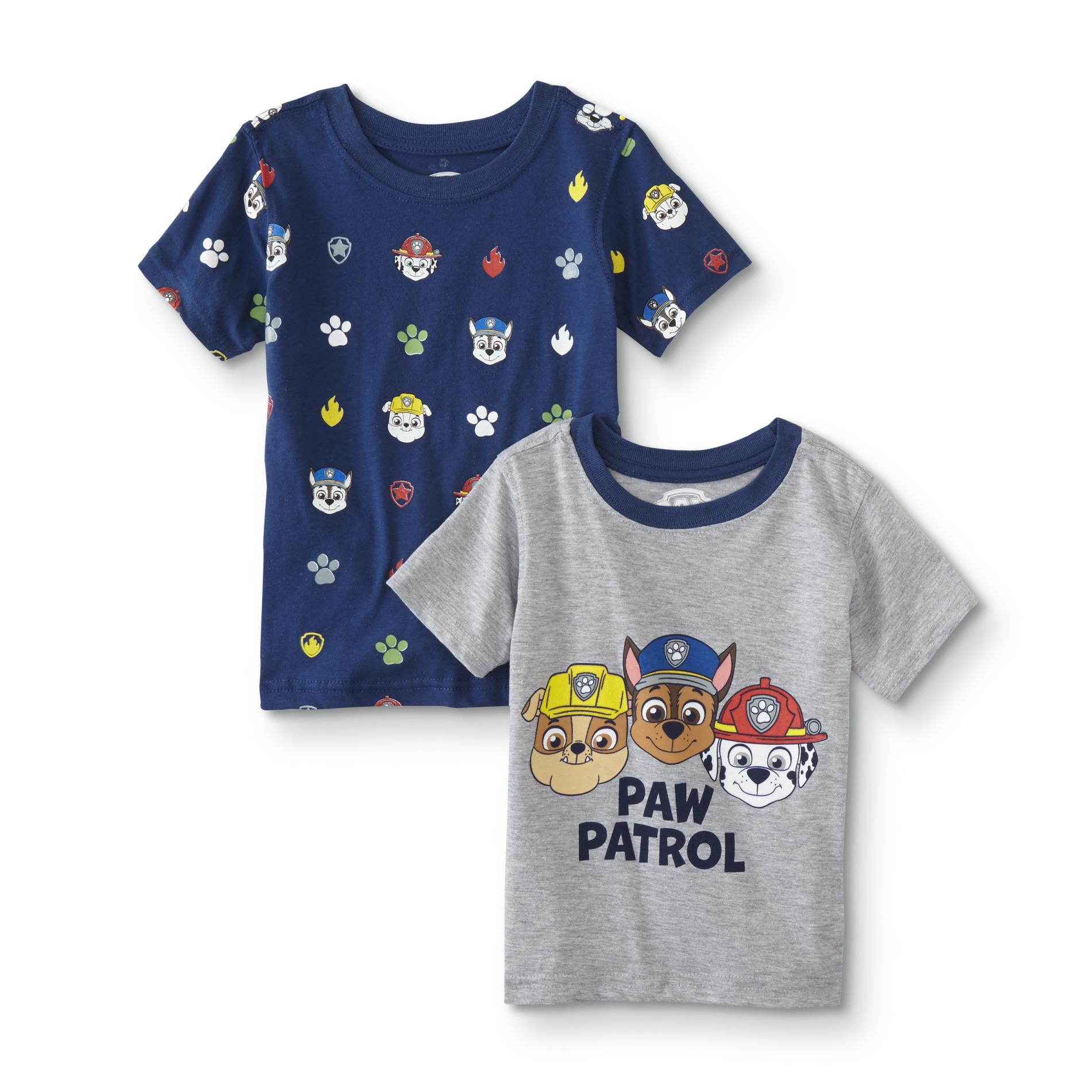 PAW Patrol Toddler Boys' 2-Pack Graphic T-Shirts, Size: 2T, Grey PAW Patrol Toddler Boys' 2-Pack Graphic T-Shirts, Size: 2T, Grey