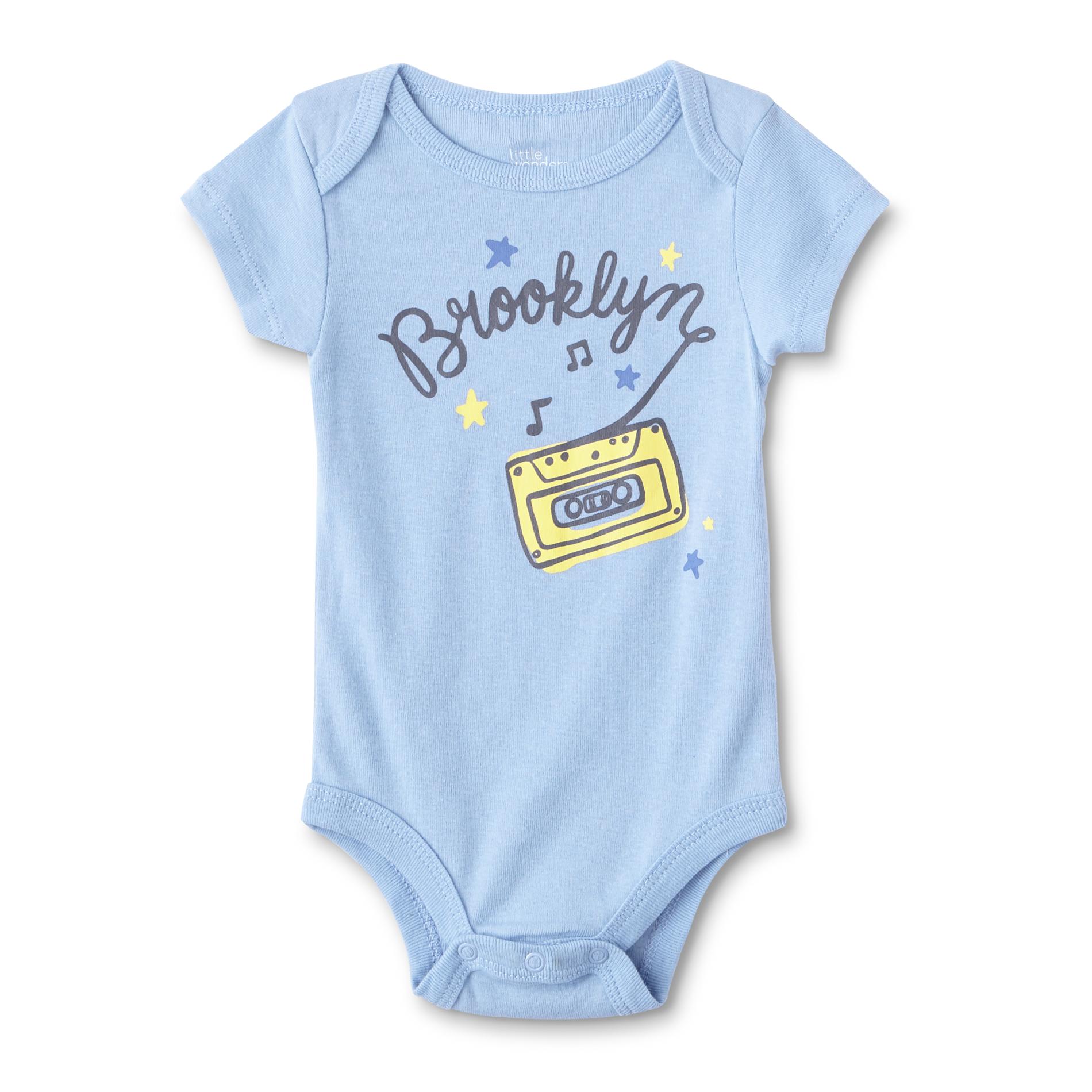 Little Wonders Infants' Bodysuit - Brooklyn, Size: Newborn, Blue Little Wonders Infants' Bodysuit - Brooklyn, Size: Newborn, Blue