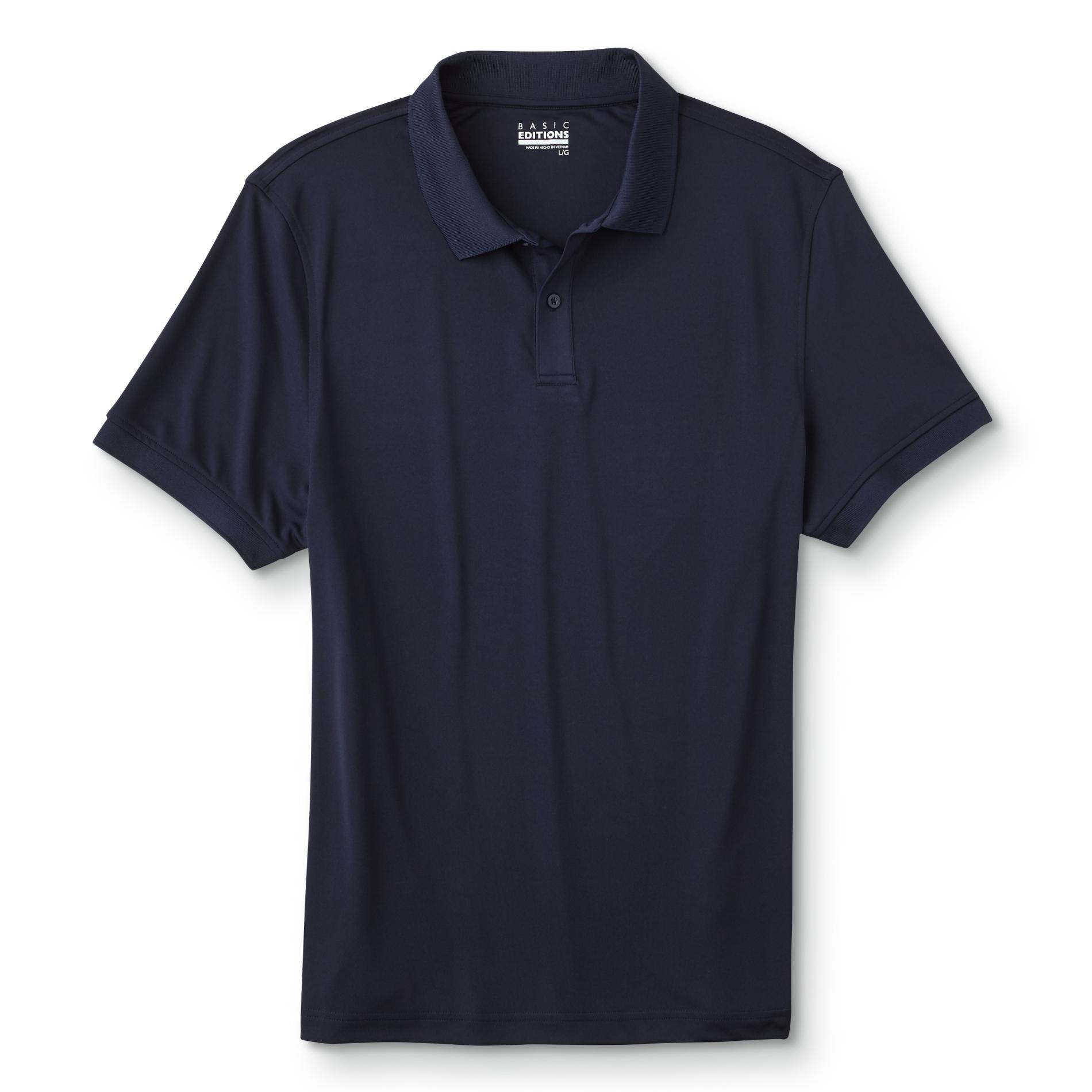 Basic Editions Men's Big and Tall Polo Shirt